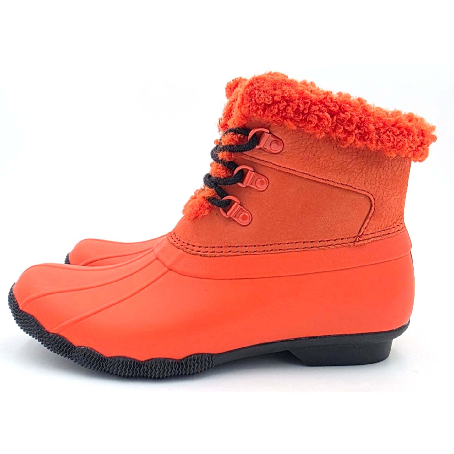 Sperry Women's Saltwater Alpine Snow Boot Size 9M Orange STS87511