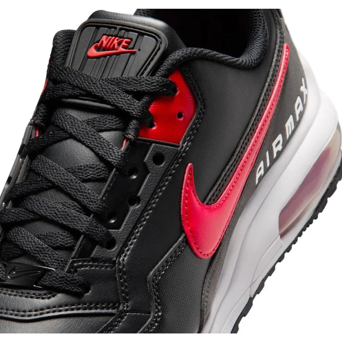 Nike Air Max LTD 3 Men's Running Shoes Black University Red White size 10 M