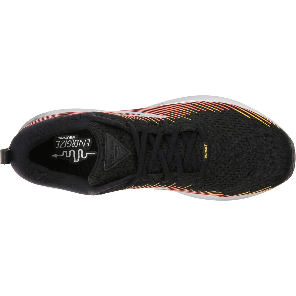 Brooks Levitate Men's Running Shoes Black/Red/Orange 8.5 US