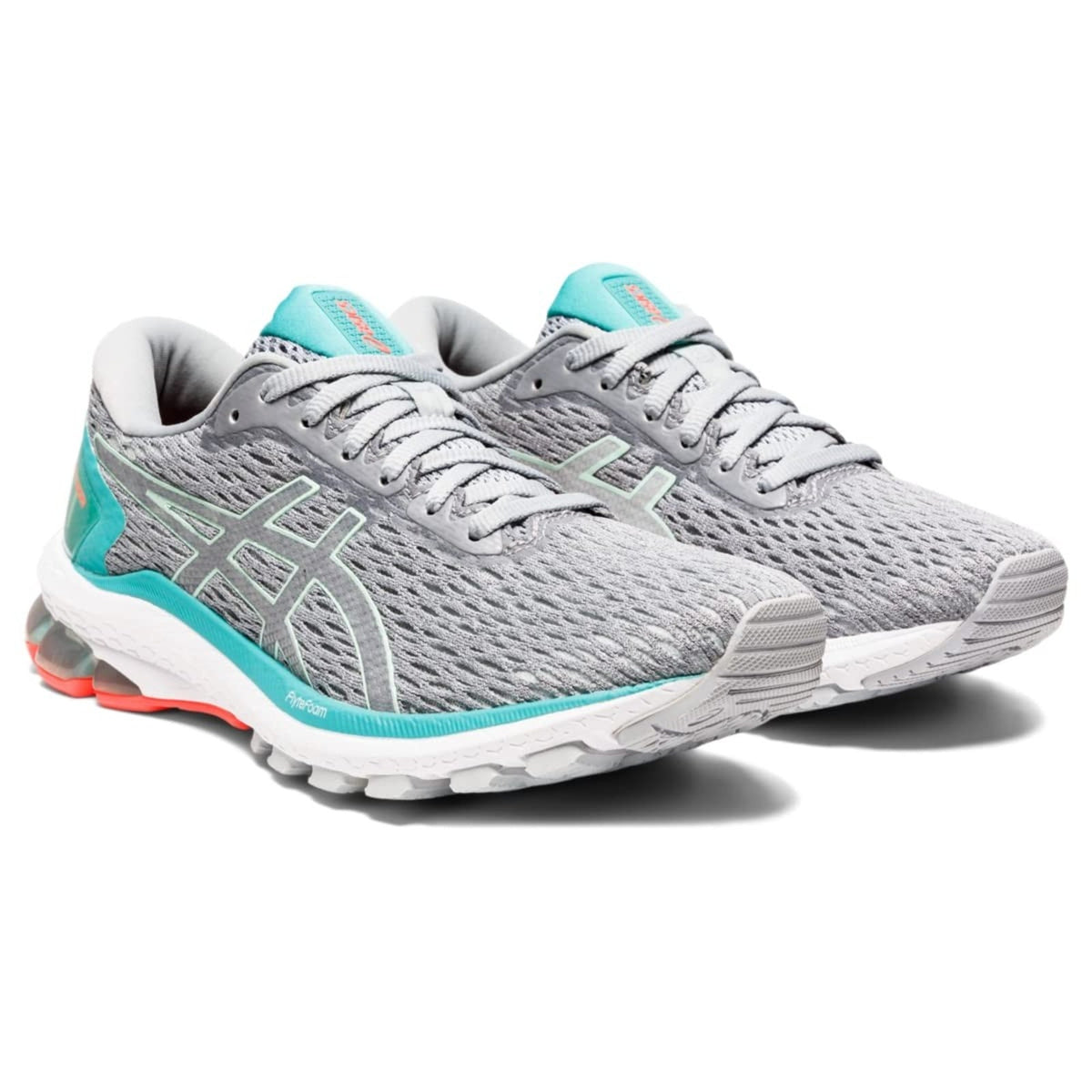 ASICS GT-1000 9 Women's running shoes Piedmont Grey/Bio Mint Size 7 M