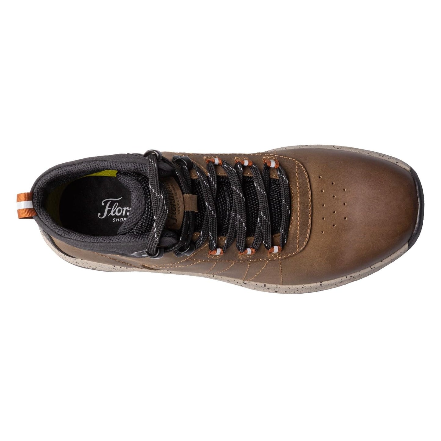 Florsheim Tread Lite Plain Toe Hiker Boot Brown Crazy Horse/Mesh 12 M