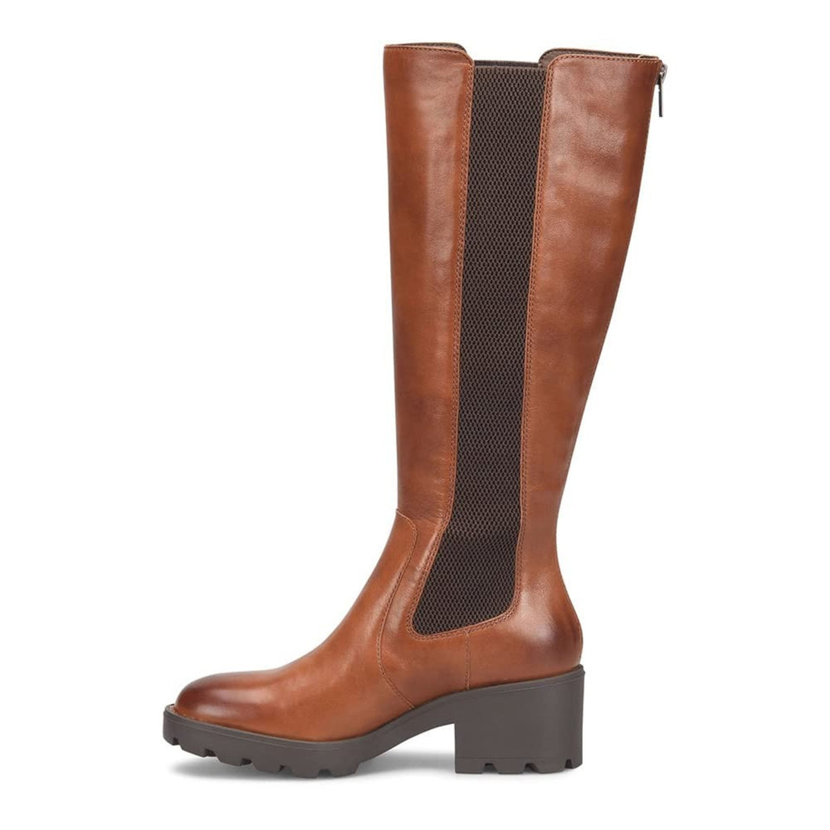 Born Galdot Women's Tall Boots Soft Leather Brown Cuero Brown Size 9 M