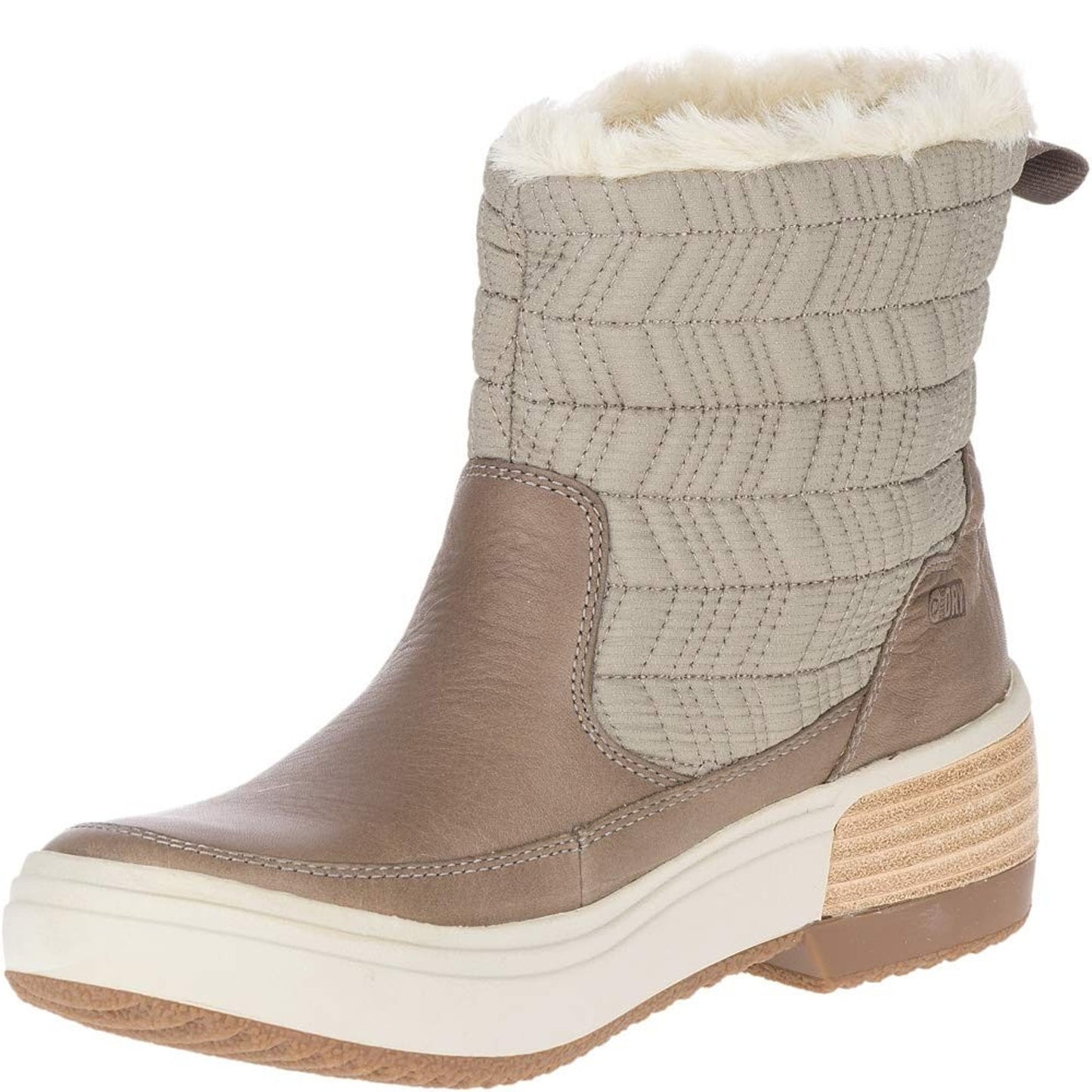 Merrell Women's Haven Bluff Polar Waterproof Winter Boots Brindle 8.5 M