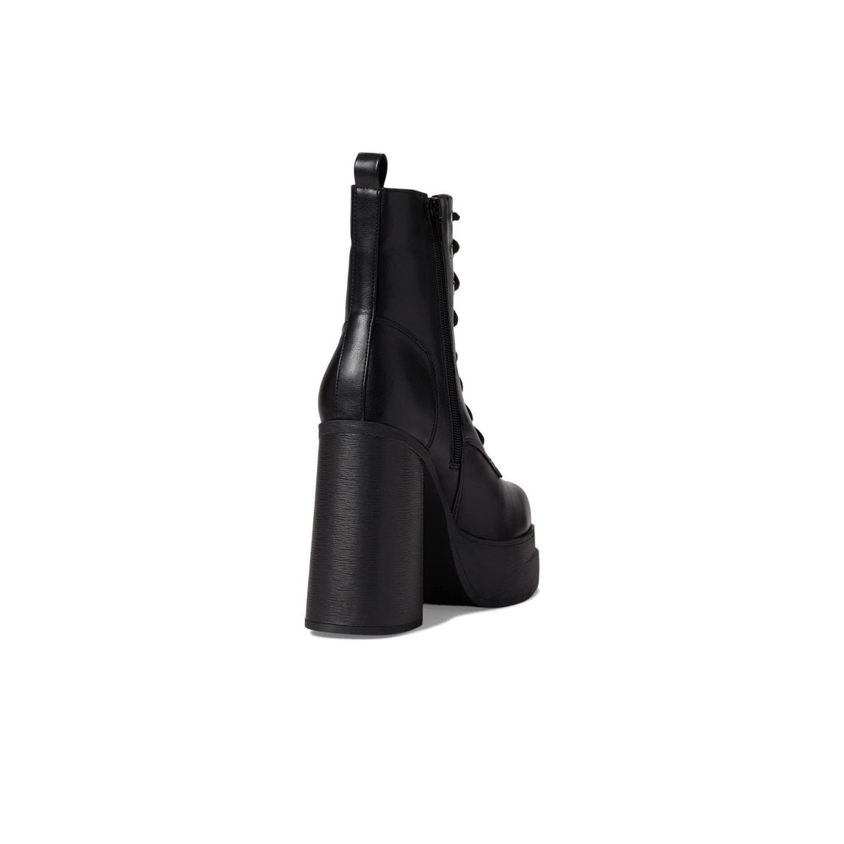 Steve Madden 9.5M Black Leather Persuade Bootie Ankle Boot