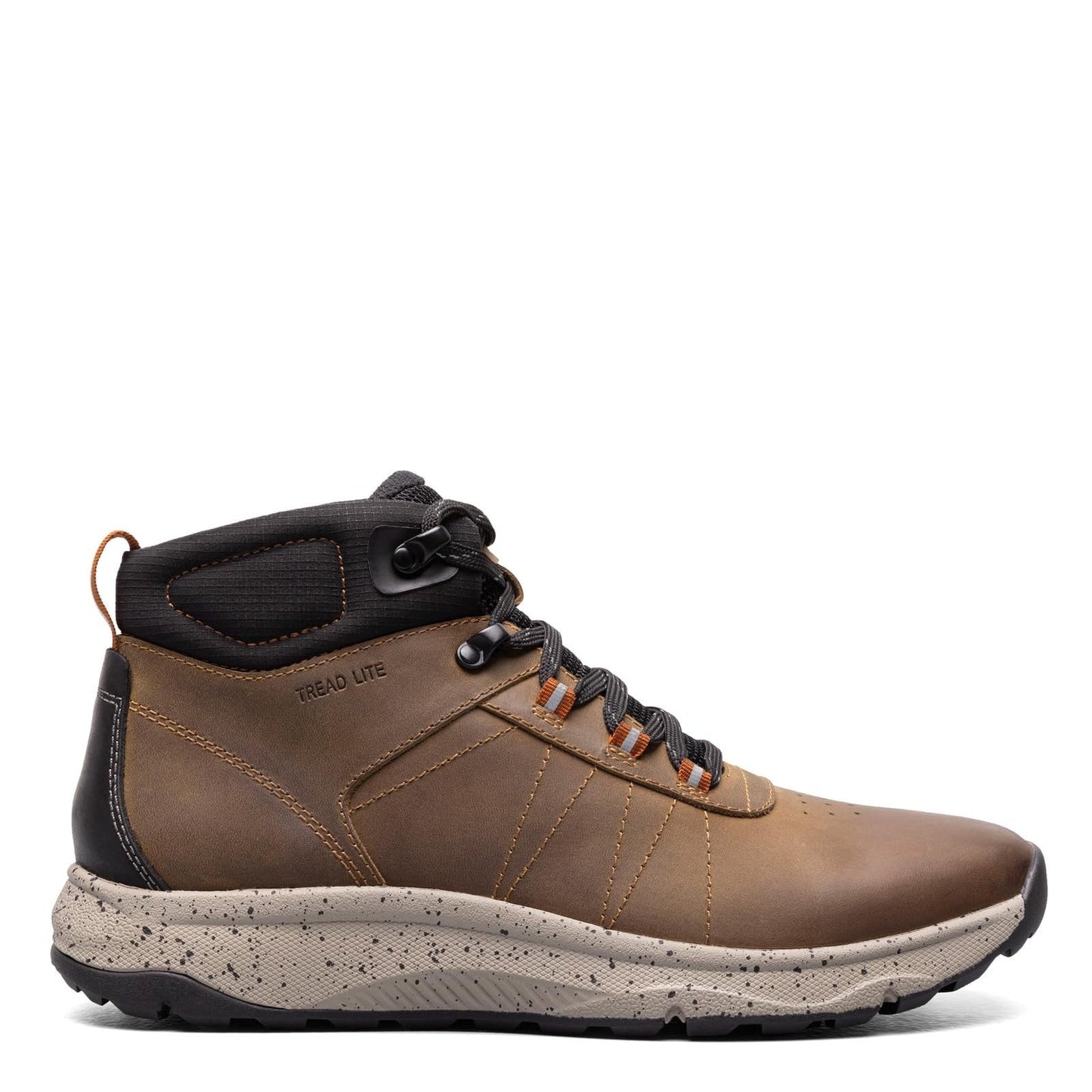 Florsheim Tread Lite Plain Toe Hiker Boot Brown Crazy Horse/Mesh 12 M