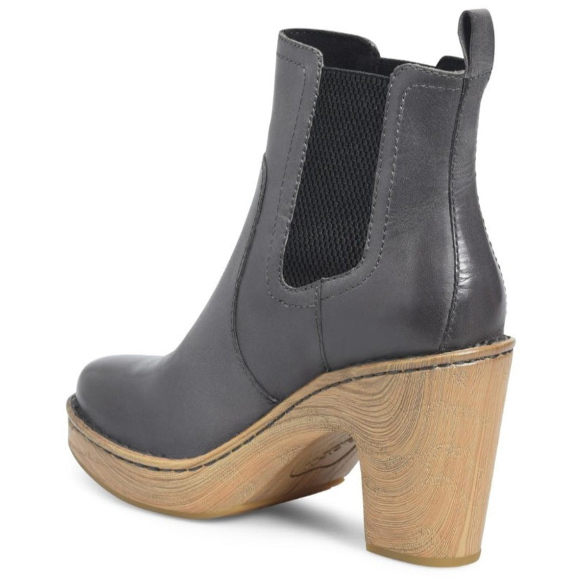 Born Women's Channing Grafite grey Chelsea Boot - BR0051922 Size 8.5 M
