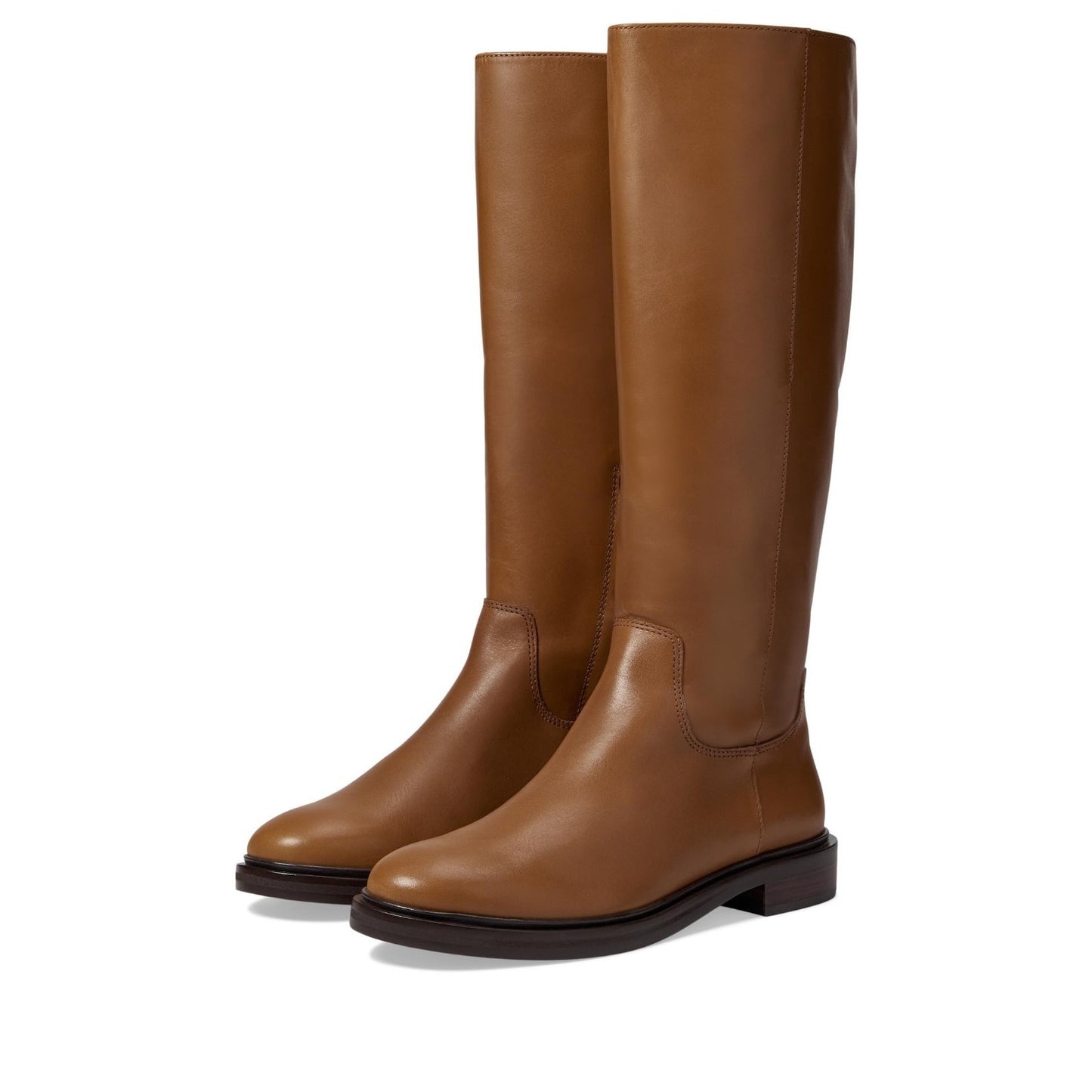 Madewell The Drumgold Boot Extended Calf in Sepia Leather Size 7 M