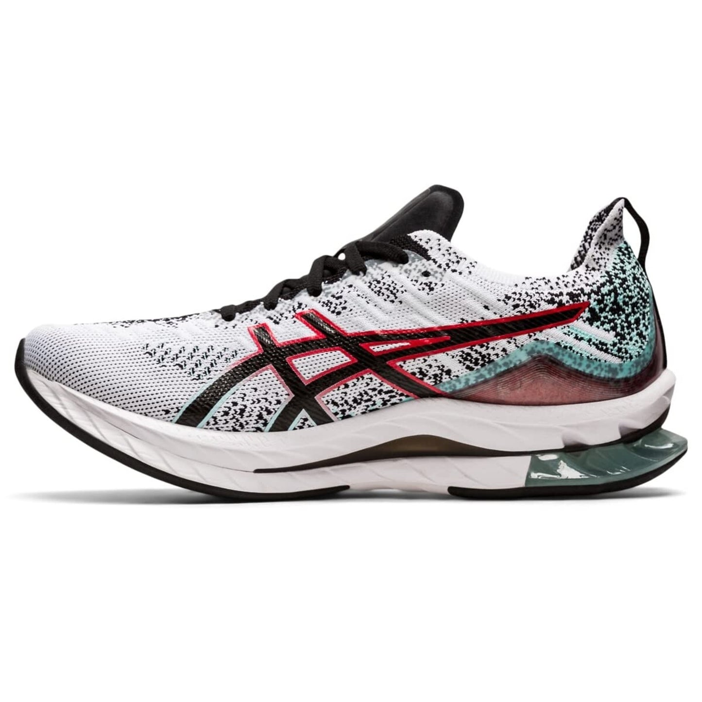ASICS Kinsei Blast Men's Running Shoes White Black 1011B203-109 Size 8.5 US
