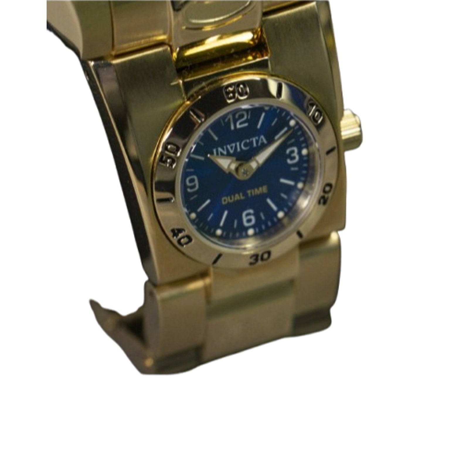 Invicta Men’s Grand Diver 47mm Gold Dual Time Automatic Stainless Watch Invicta