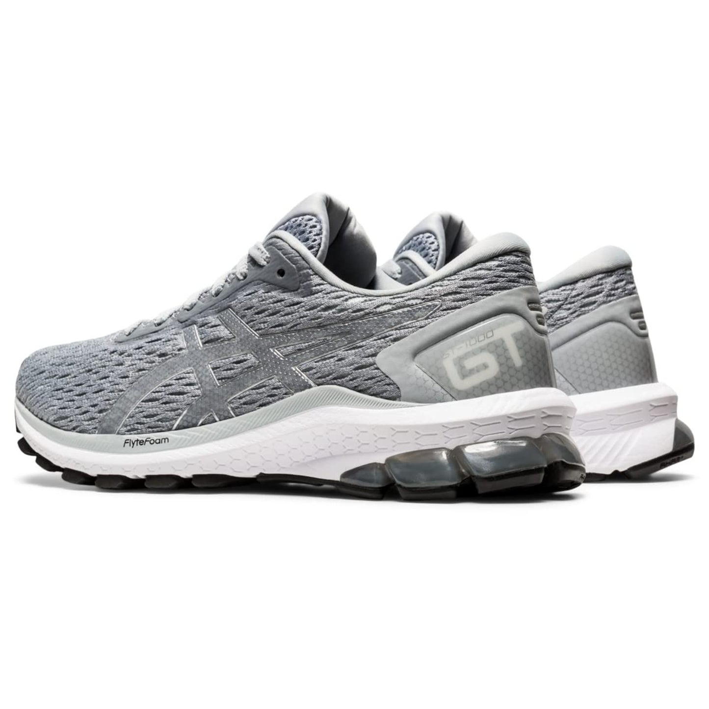 ASICS Women GT-1000 9 Running Shoes Carrier Piedmont Grey/Pure Silver 9.5 M