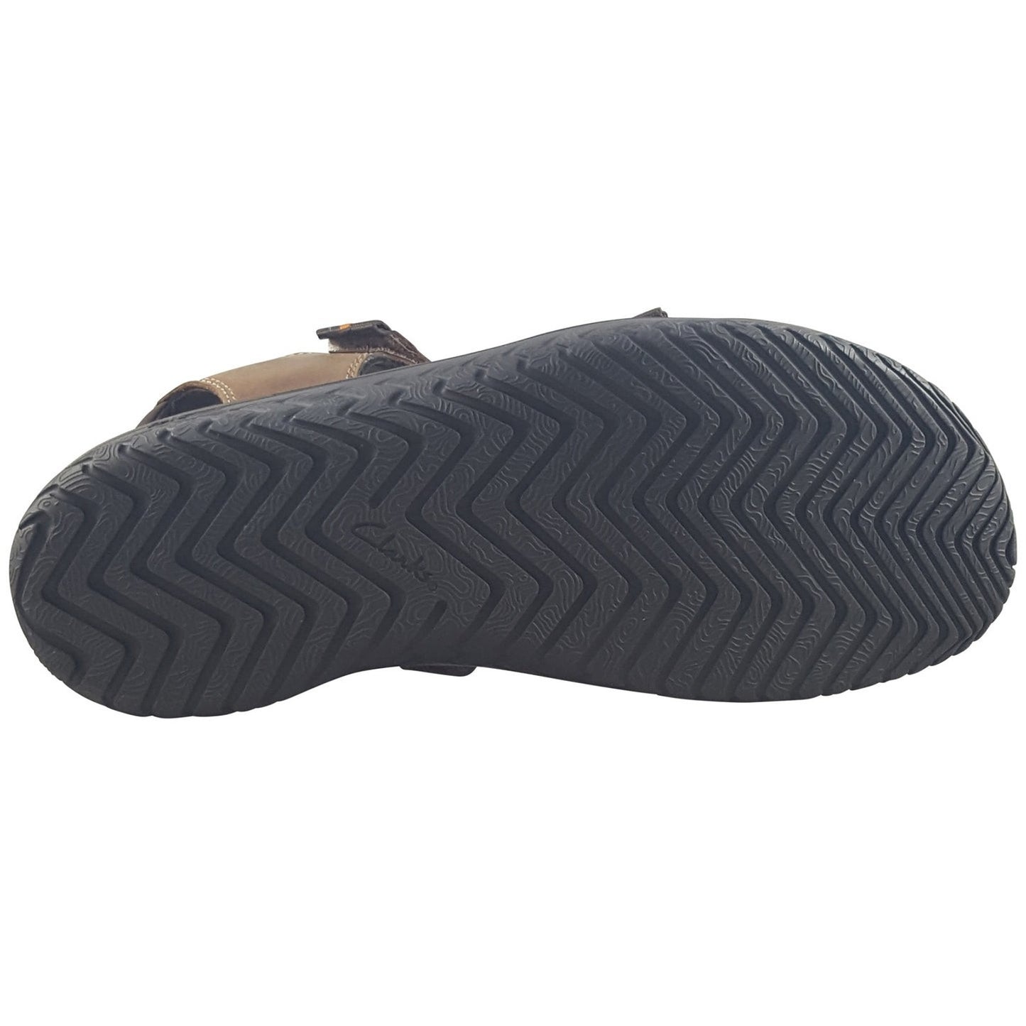 Clarks Wesley Shore Beeswax Leather Mens Sandals Brown Size 10 M