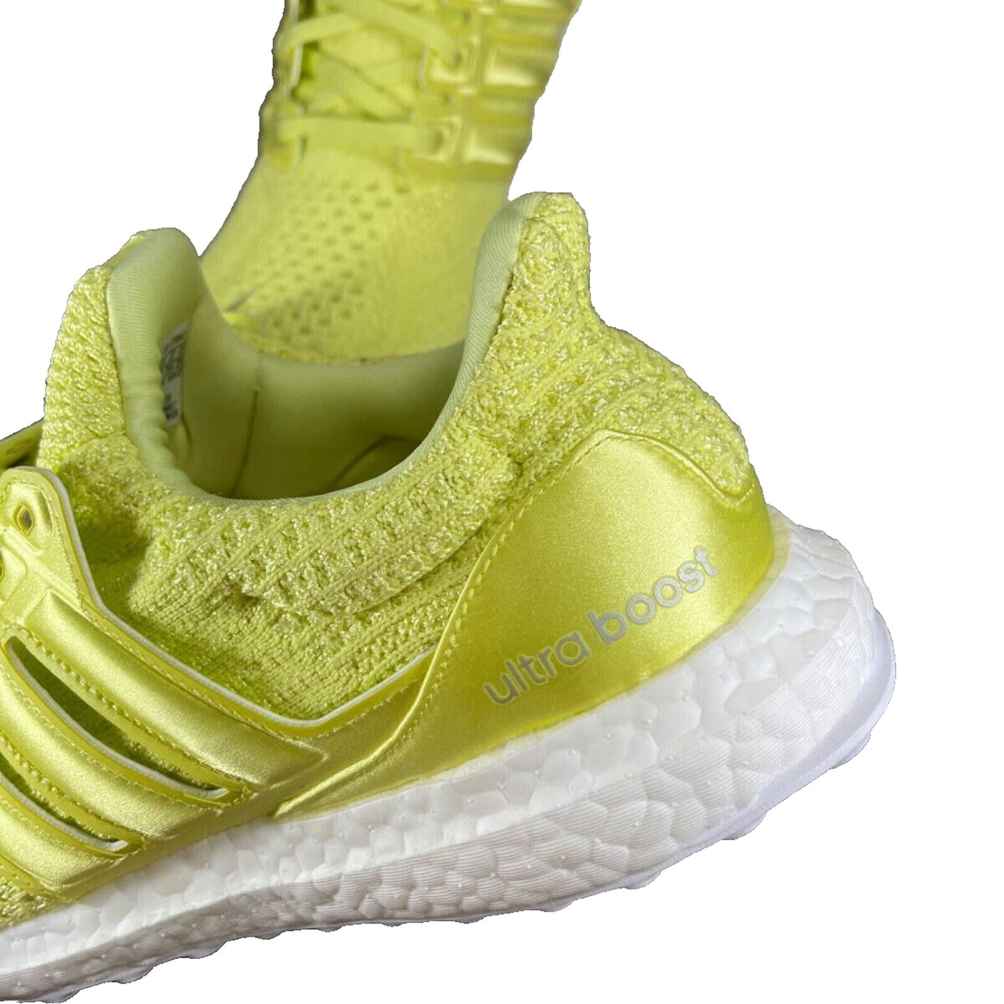 adidas UltraBoost 5.0 DNA Pulse Yellow/Pulse Yellow/White Women GV7720 Size 8.5