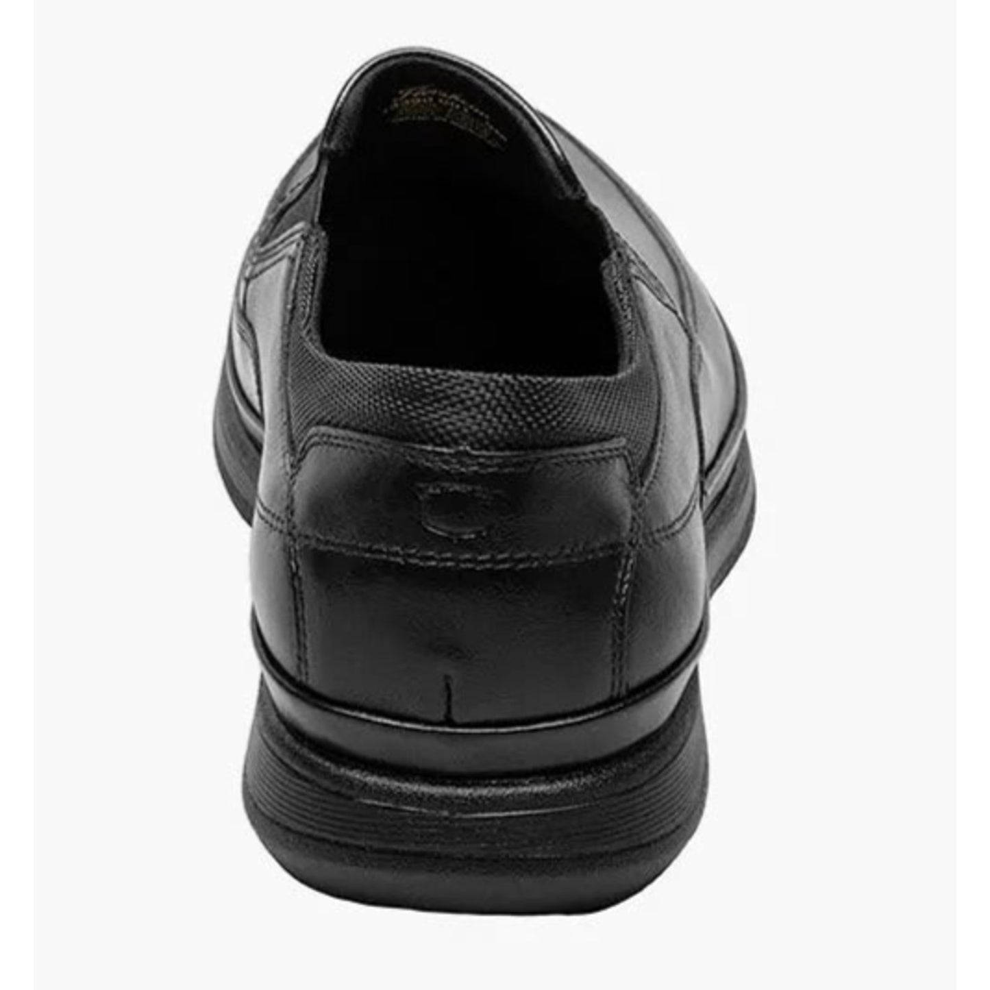 Florsheim Motion Moc Toe Slip On Mens Slip On Black Leather 9 M US