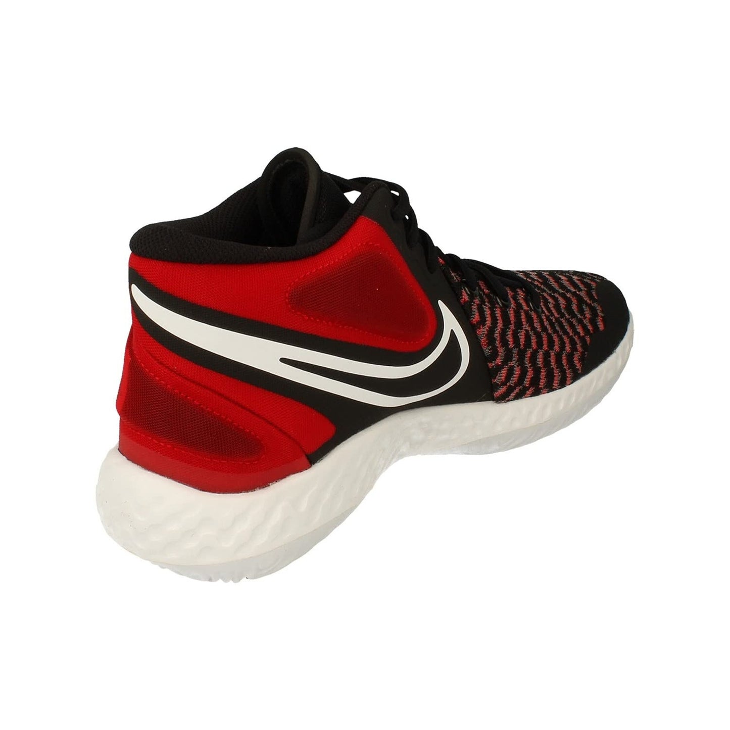 Nike Men's KD Trey 5 VIII Basketball Shoes, Black /Red /White 11.5