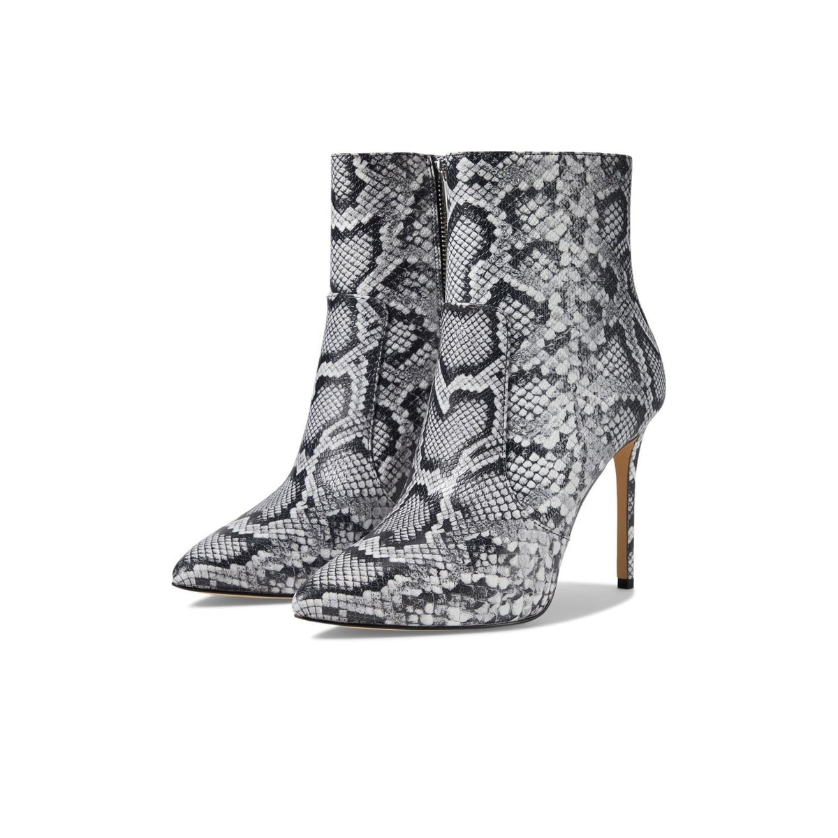 Michael Kors Rue Stiletto Embossed Leather Ankle Boot 9.5 M