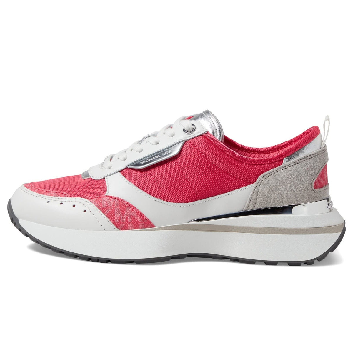 Michael Kors Flynn Nylon and Logo Trainer Geran Multi Trainer Sneaker Size 9.5 M