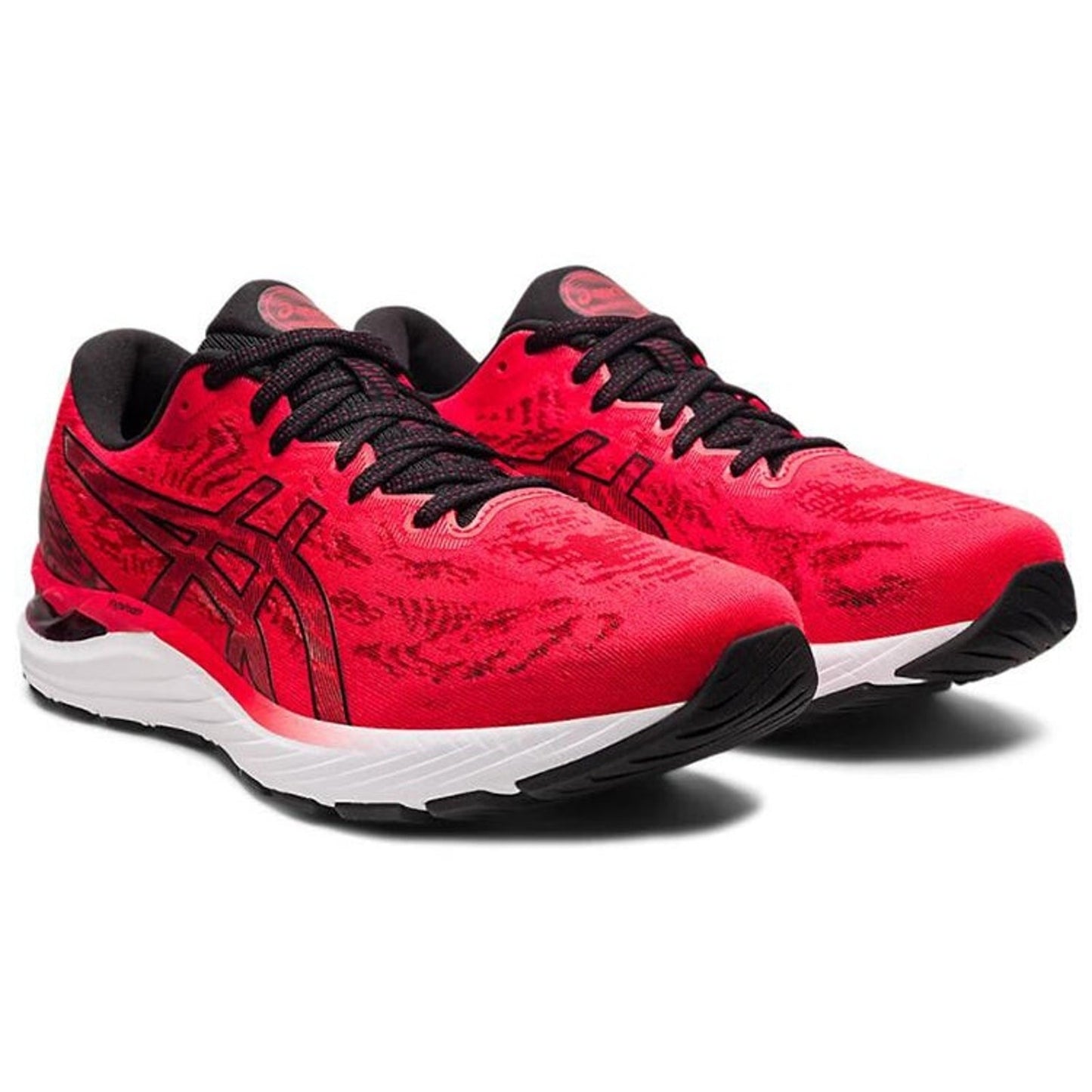 ASICS Men's Gel Cumulus 23 Running Shoes, Electric RED/Black 9 M
