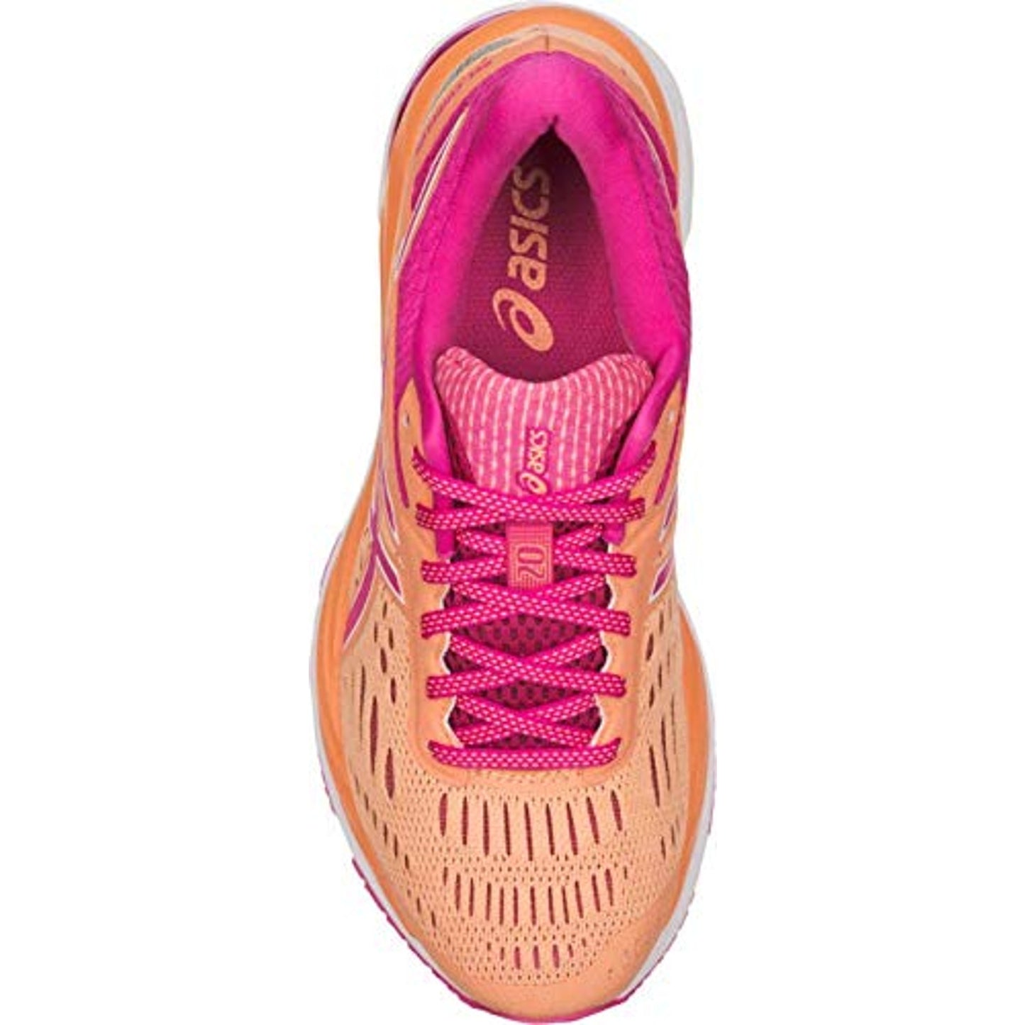 ASICS Gel-Cumulus 20 Women's Running Shoes, Mojave/Fuschia Purple, 11 M US