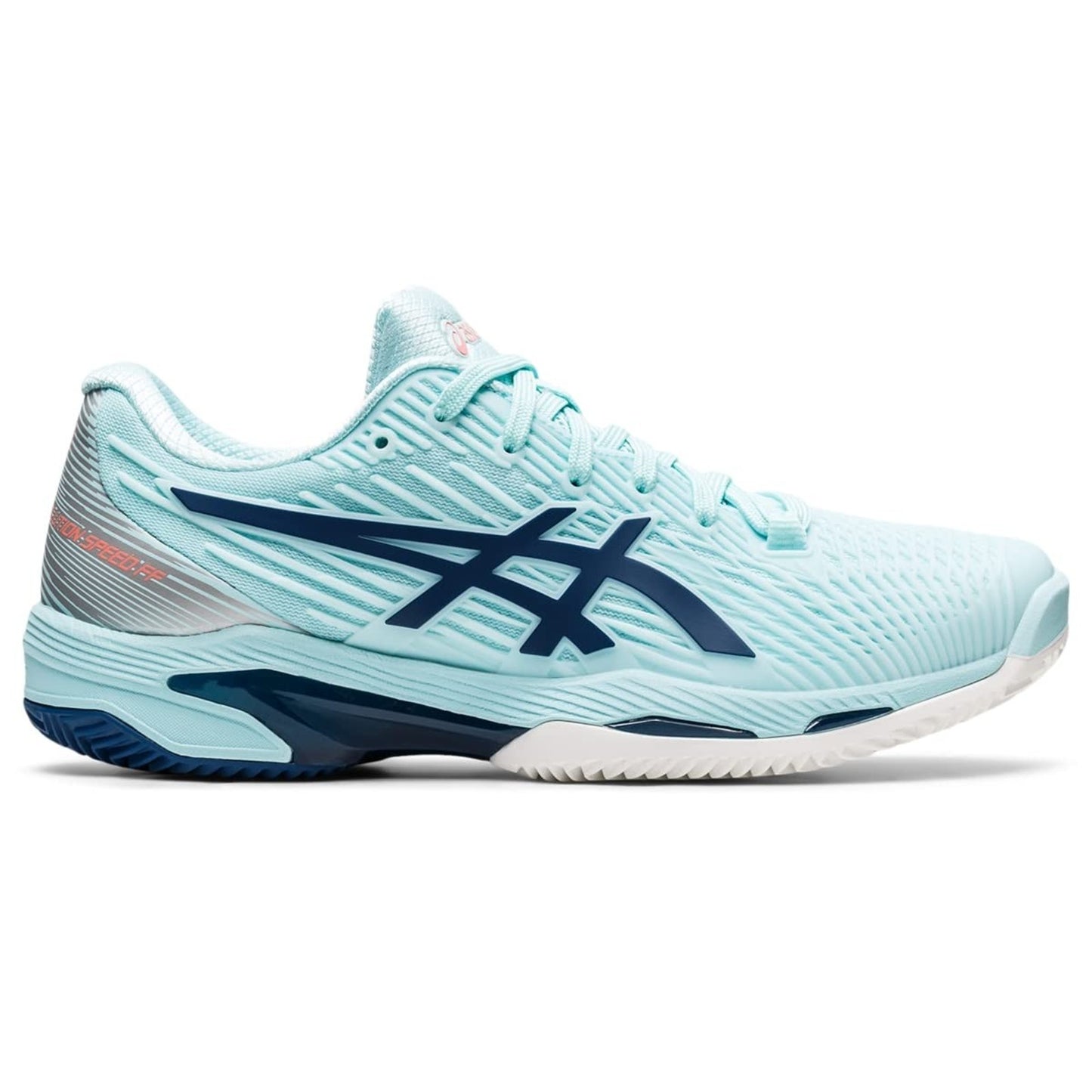 Asics SOLUTION SPEED FF 2 Women Tennis Shoes Clear Blue/Light Indigo size 6.5 B