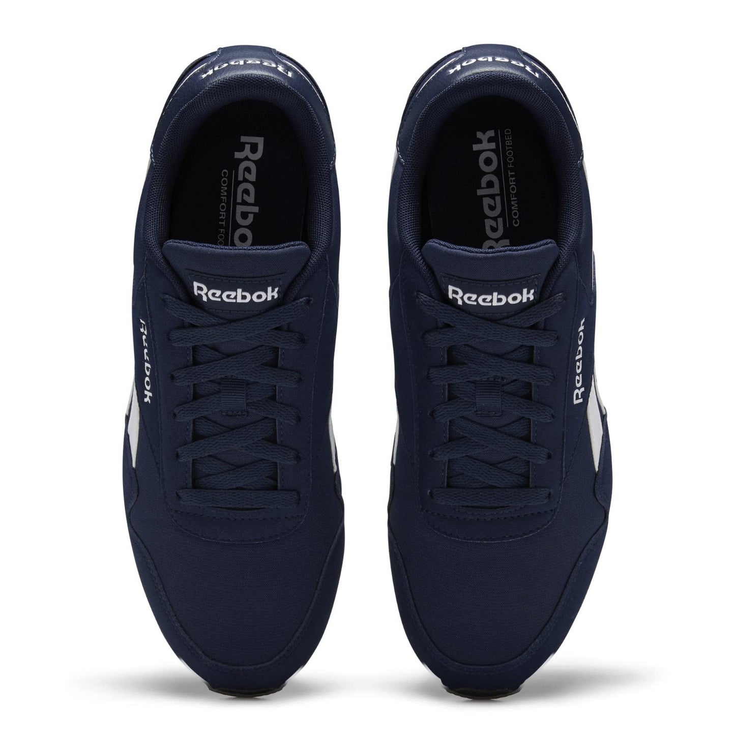 Sz Reebok Royal Classic Jogger 3.0 Shoes Navy White Black 11.5 Men 12.5 Women