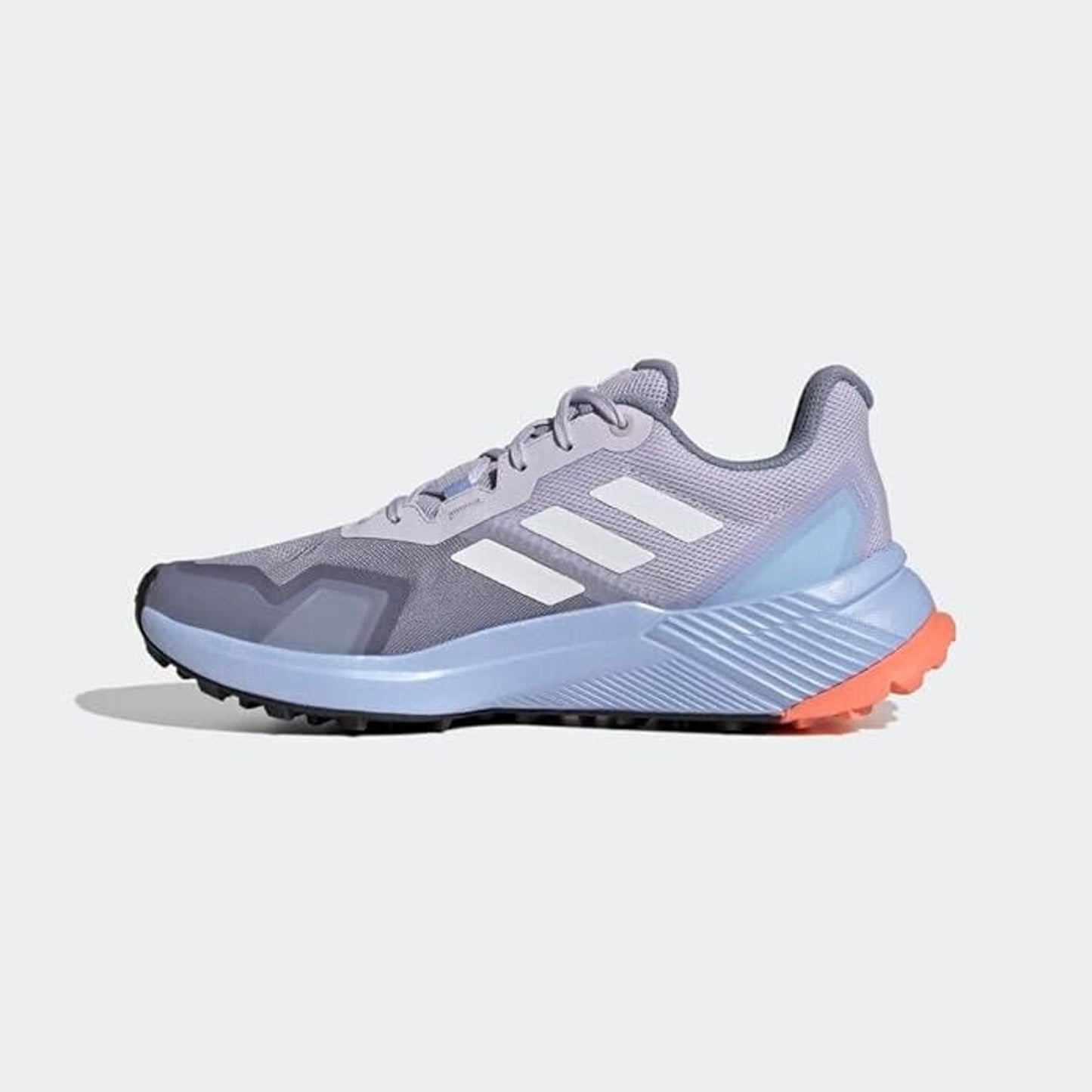 adidas Unisex Terrex Soulstride Trail Women Running Shoes Violet/White 10 M