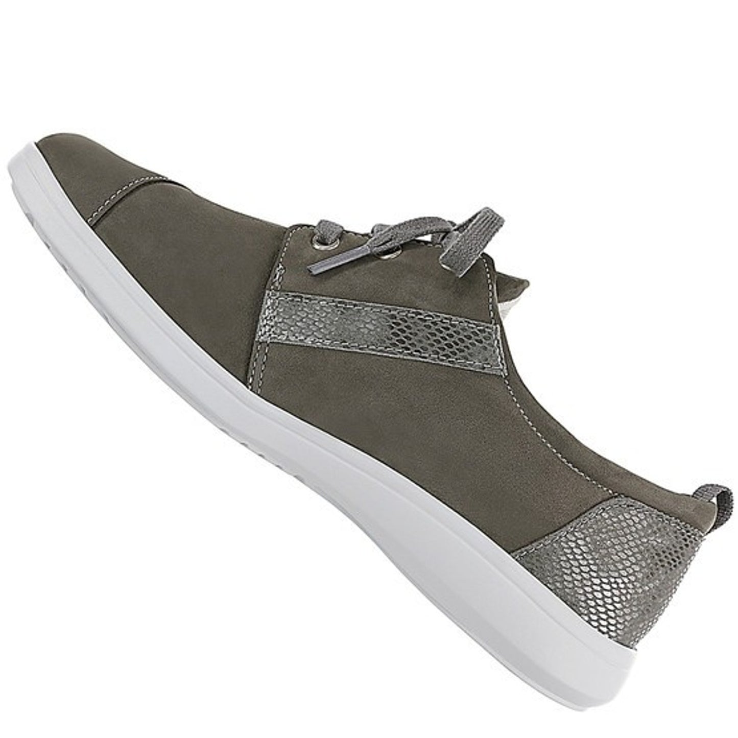 SAS MARNIE GRIS Women's Lace Up Sneaker Gray US Size 9.5 M