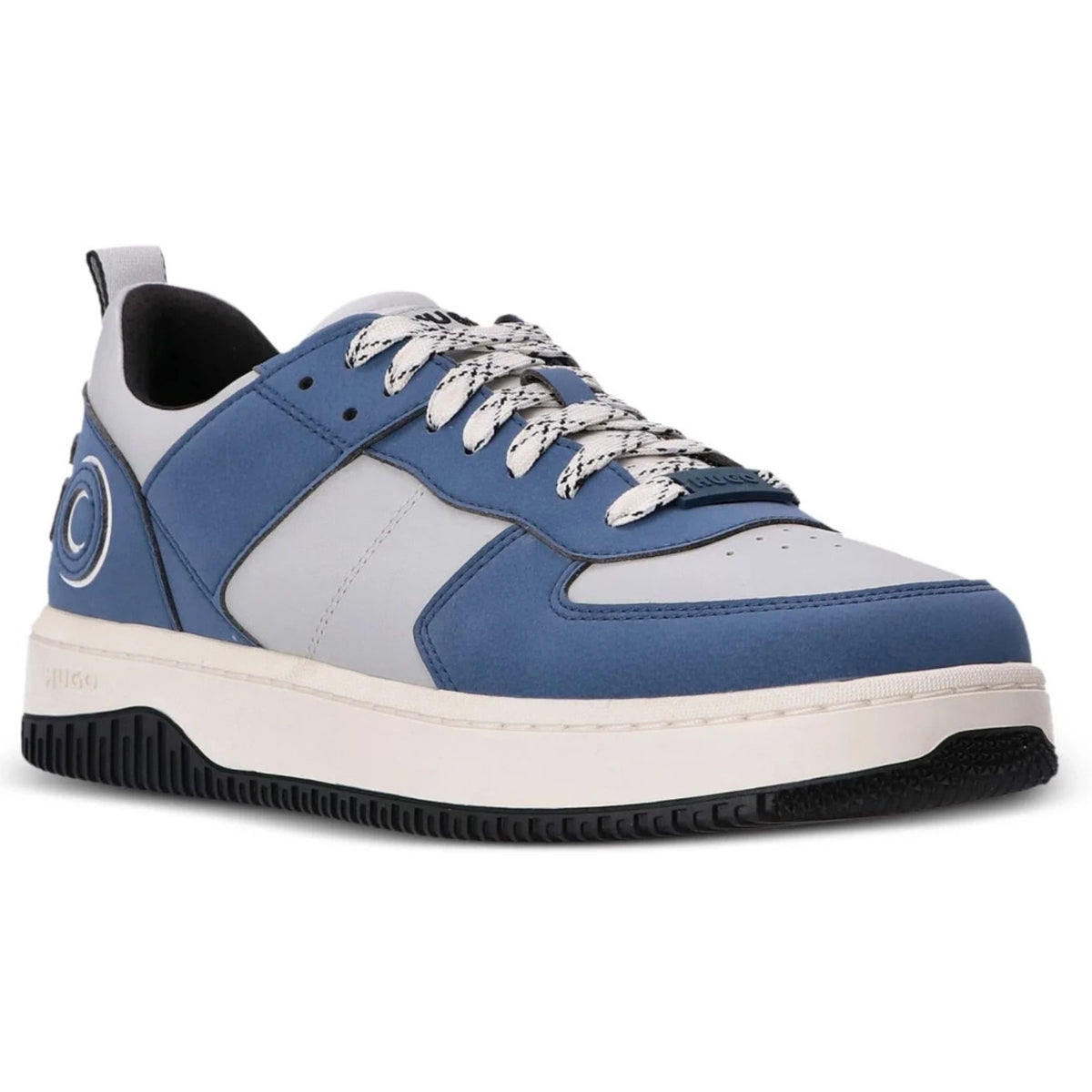 HUGO BOSS KILIAN TENNIS Nanu Men's LOW-TOP SNEAKERS Open Blue Size 10 M
