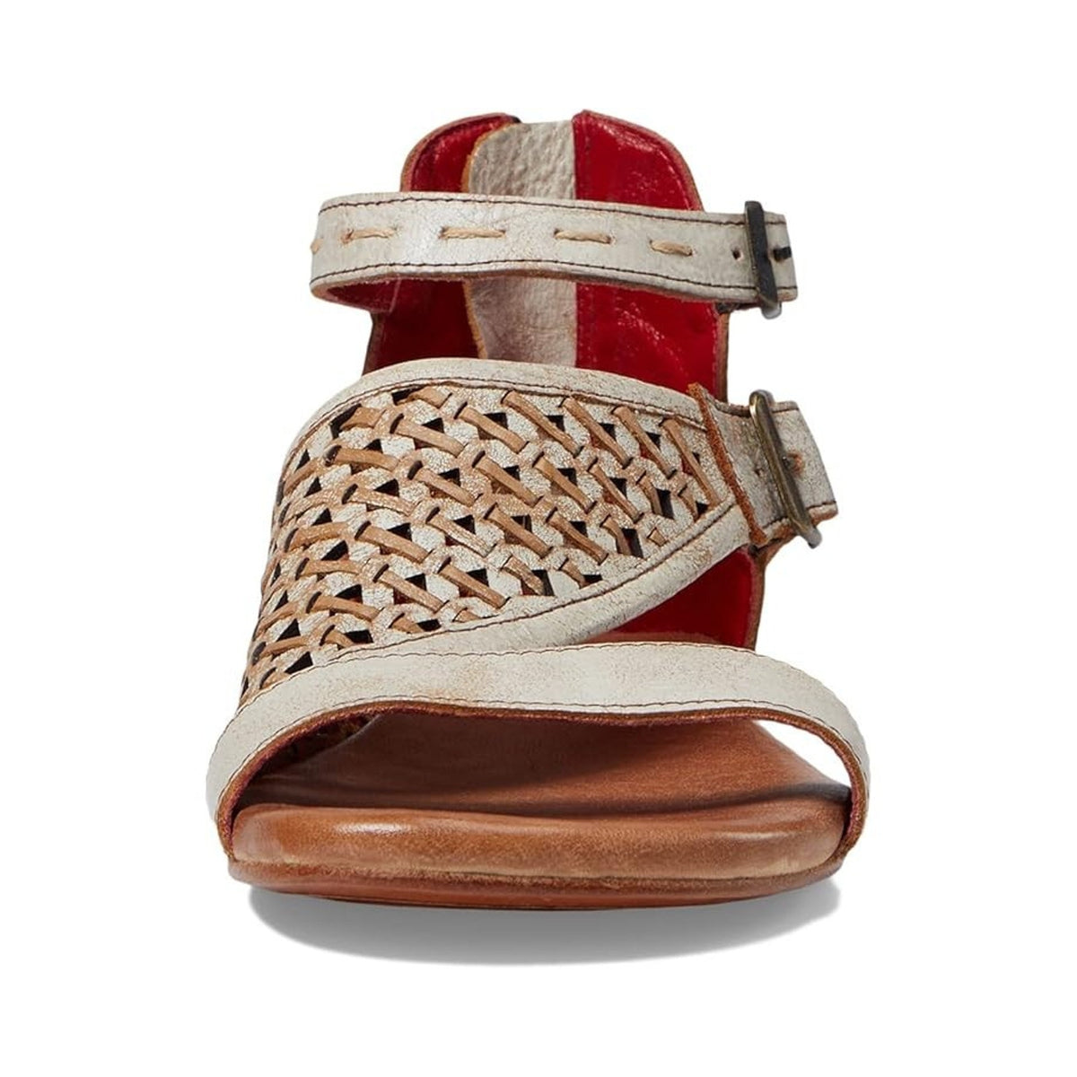 Bed Stu Bellatrix II Women's Nectar Whitewash Flat Sandal 9 M