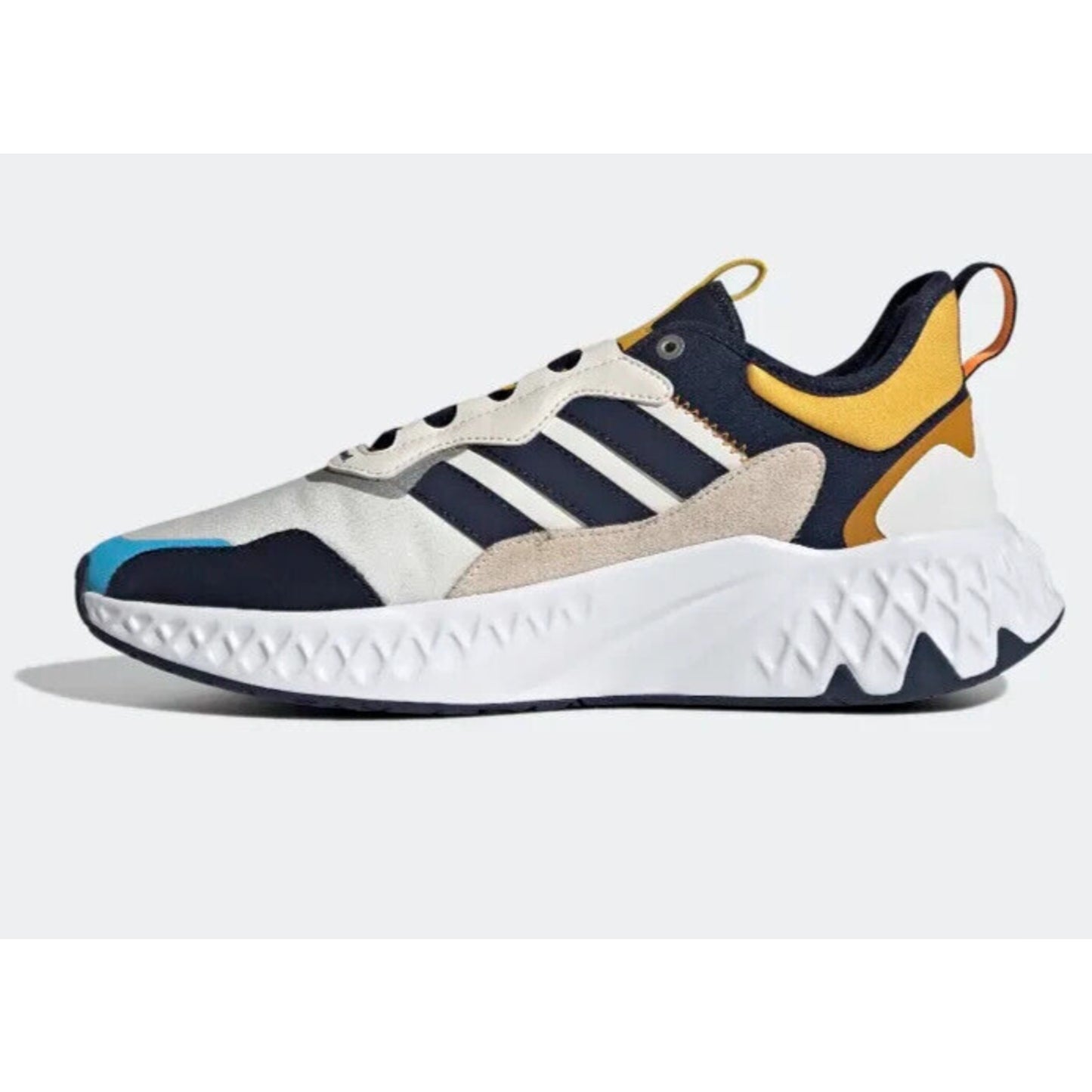Adidas Futurepool 2.0 Cloud White/Collegiate Navy/Bold Gold 11.5 M