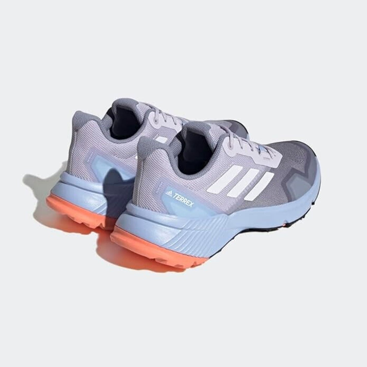 adidas Unisex Terrex Soulstride Trail Women Running Shoes Violet/White 10 M