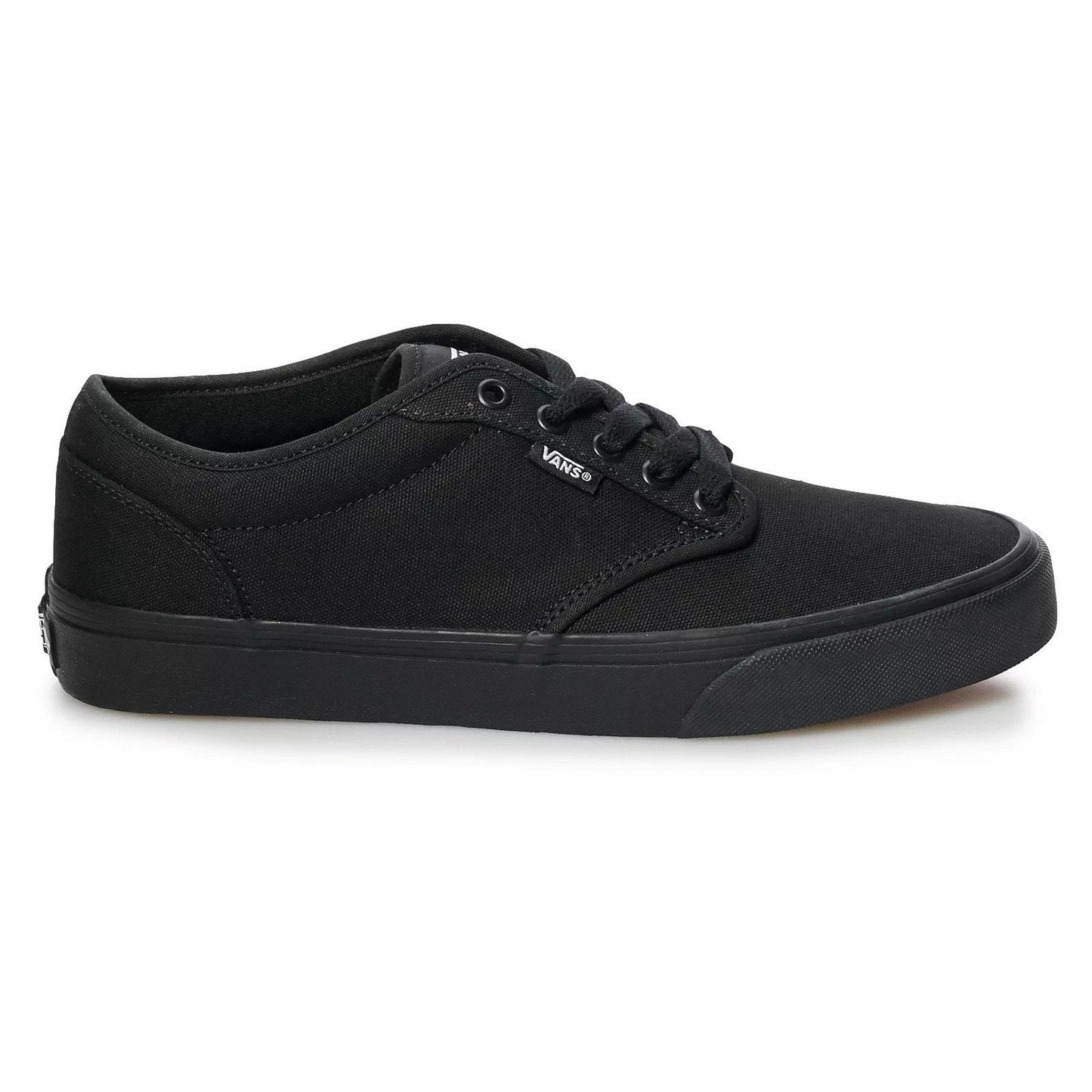 Vans Atwood Black Canvas Men's Skate Shoes - size 8 M VANS