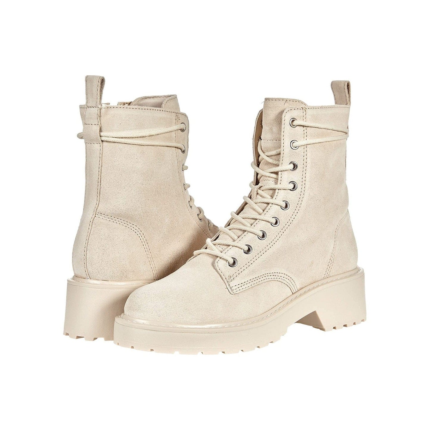 Steve Madden Tornado Boots Sand Seude Leather Women's size 9.5 M Steve Madden