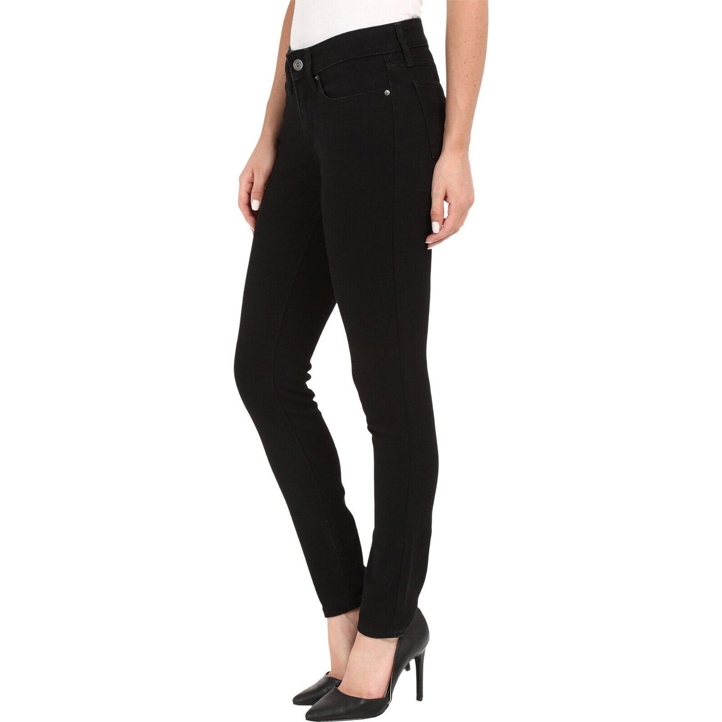 Levi's 711 Skinny Jeans 188810049 NWT Women's - 8 Short - Soft Black Size 29x28