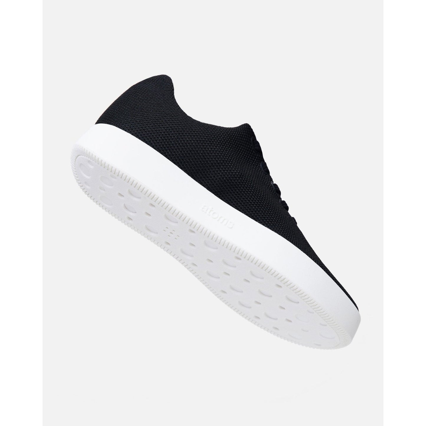 Atoms Model 000 Sneakers Shoes Black/White Men's 9, Women's 10.5 M