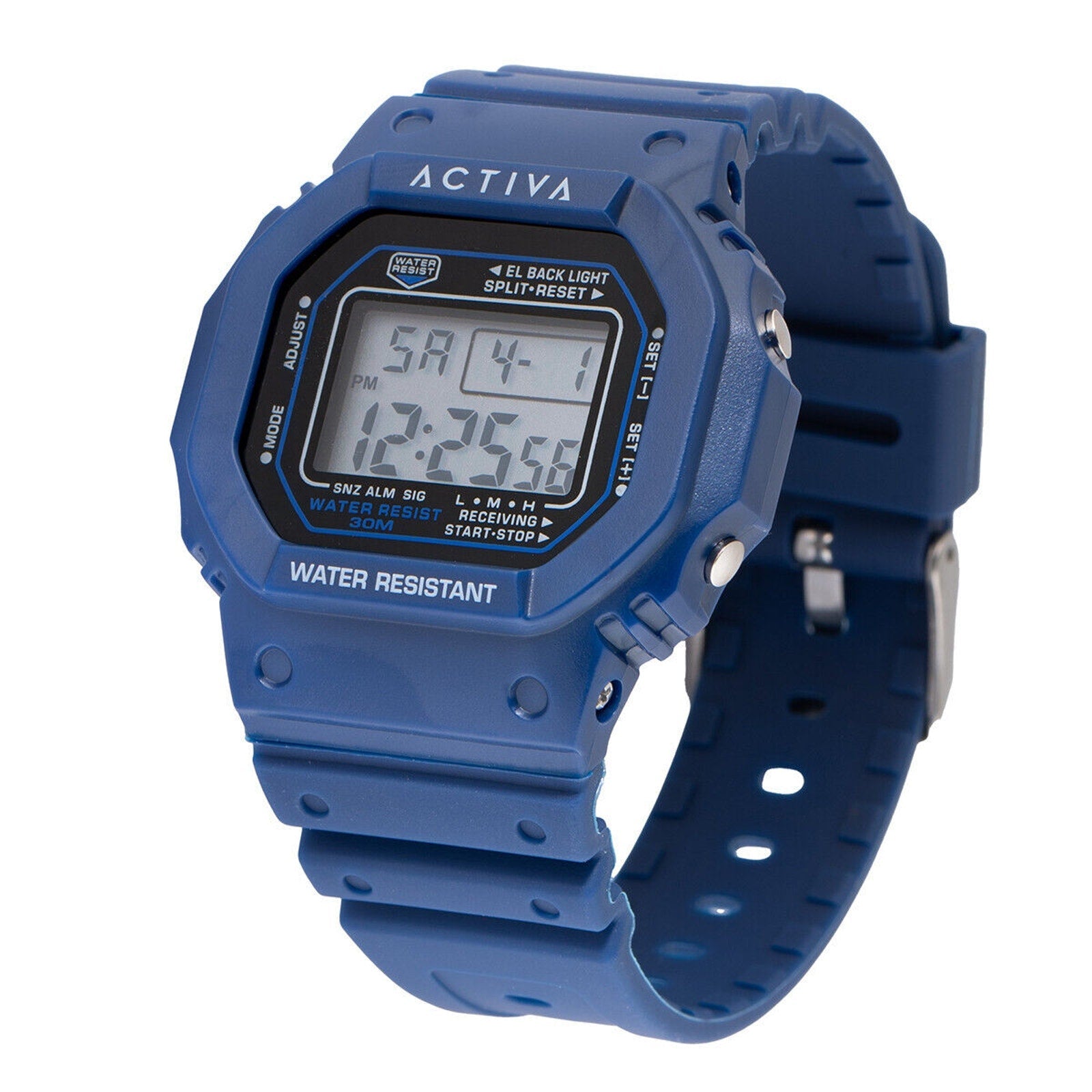 Activa Retro X Invicta Men's Digital Watch 44.5mm Blue Invicta
