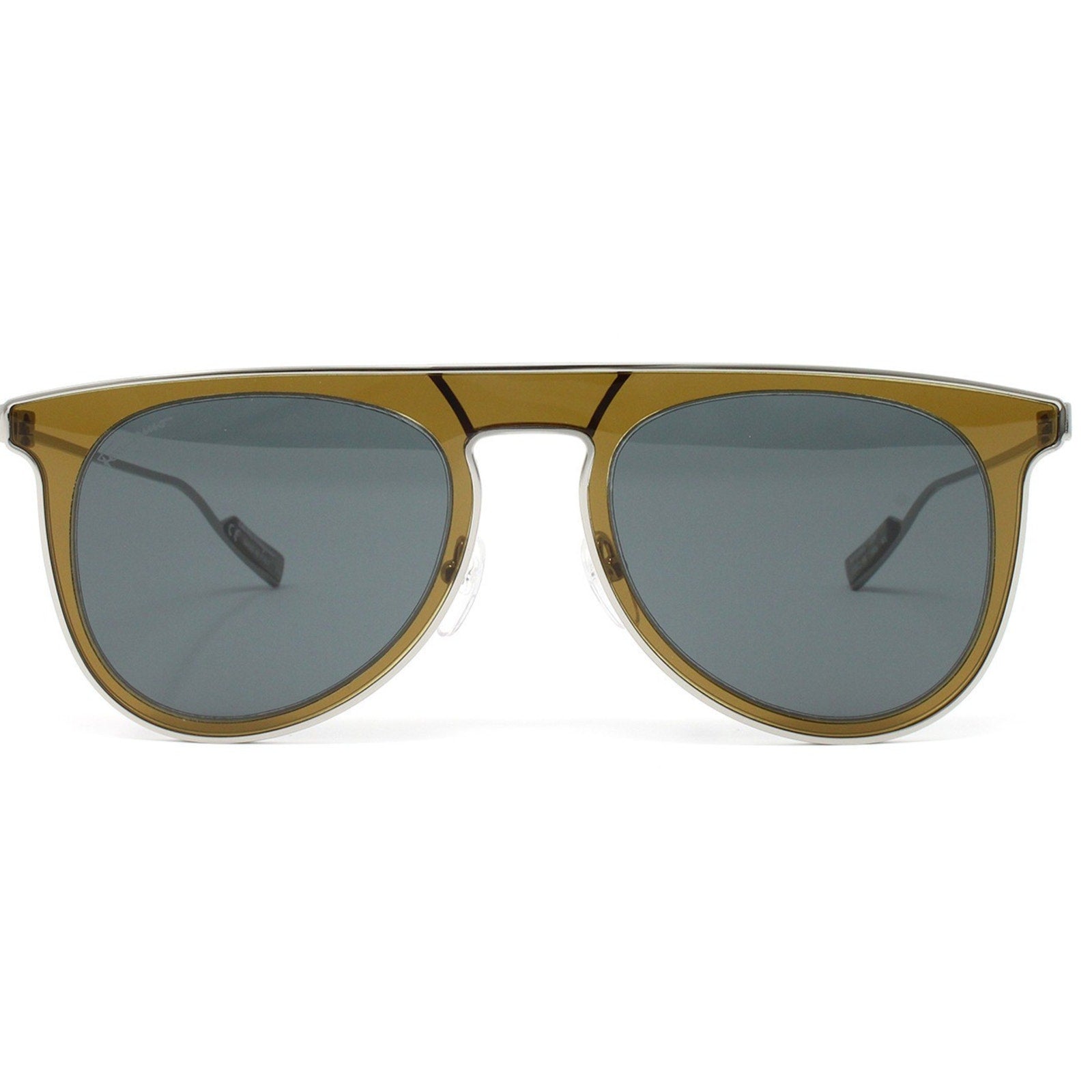 Salvatore Ferragamo Sunglasses SF209SM - Olive Green/ Blue 53-19-145 Salvatore Ferragamo