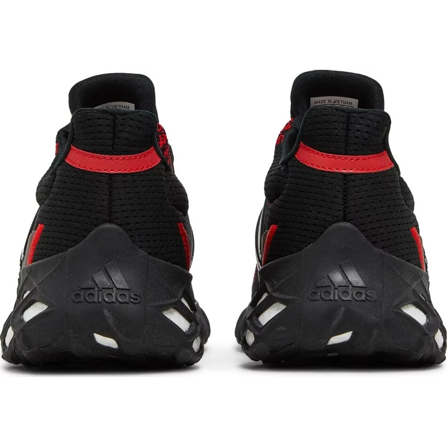 Adidas Ultraboost Web Alphaskin Black/Black/Vivid Red Men's 8 , Women's 9 M