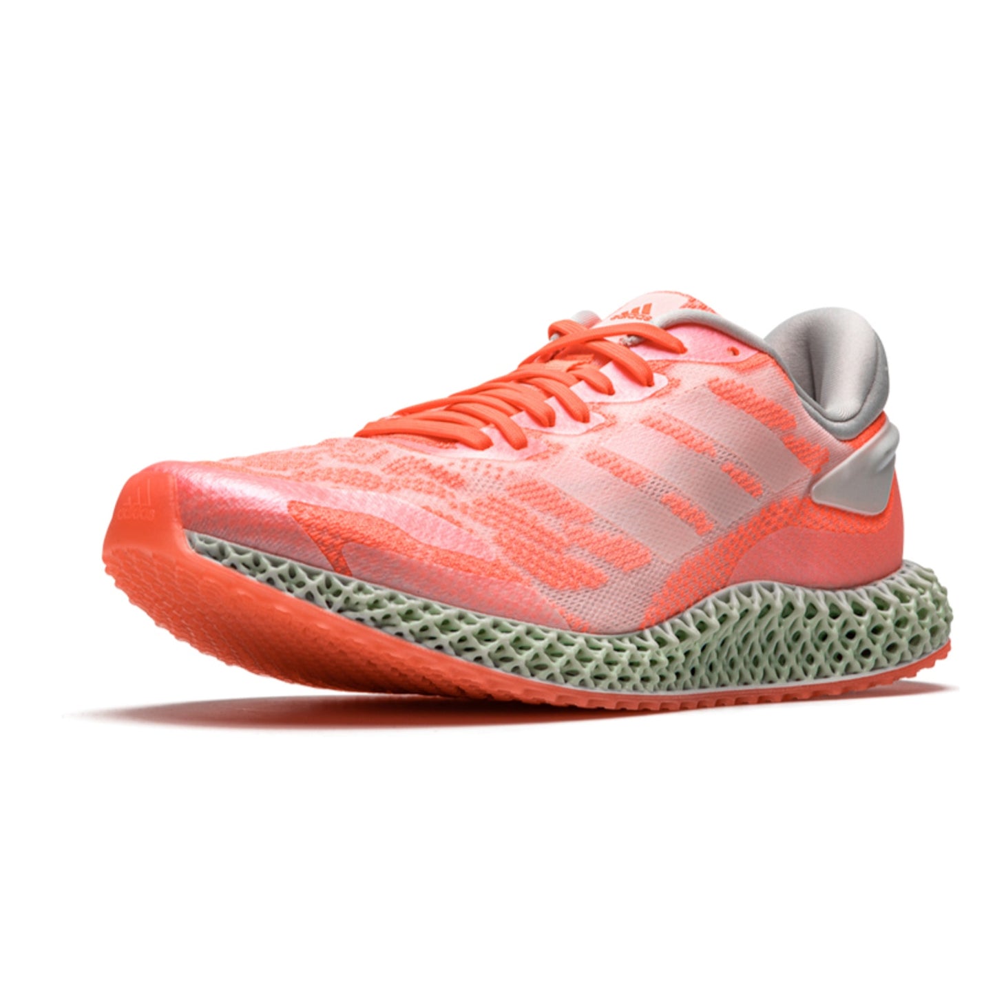 ADIDAS 4D RUN 1.0 FW6838 MEN'S RUNNING SHOE SIZE 12 Cloud White / Coral