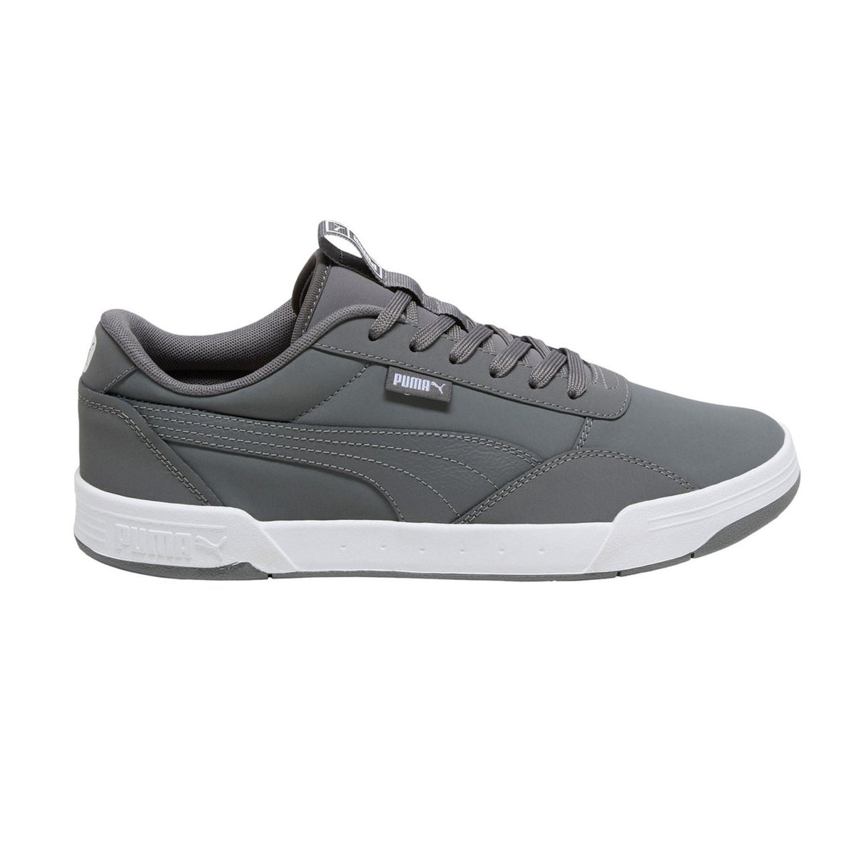 PUMA Men's Skate Sneaker SoftFoam Lace Up Shoes Gray Size 9 M