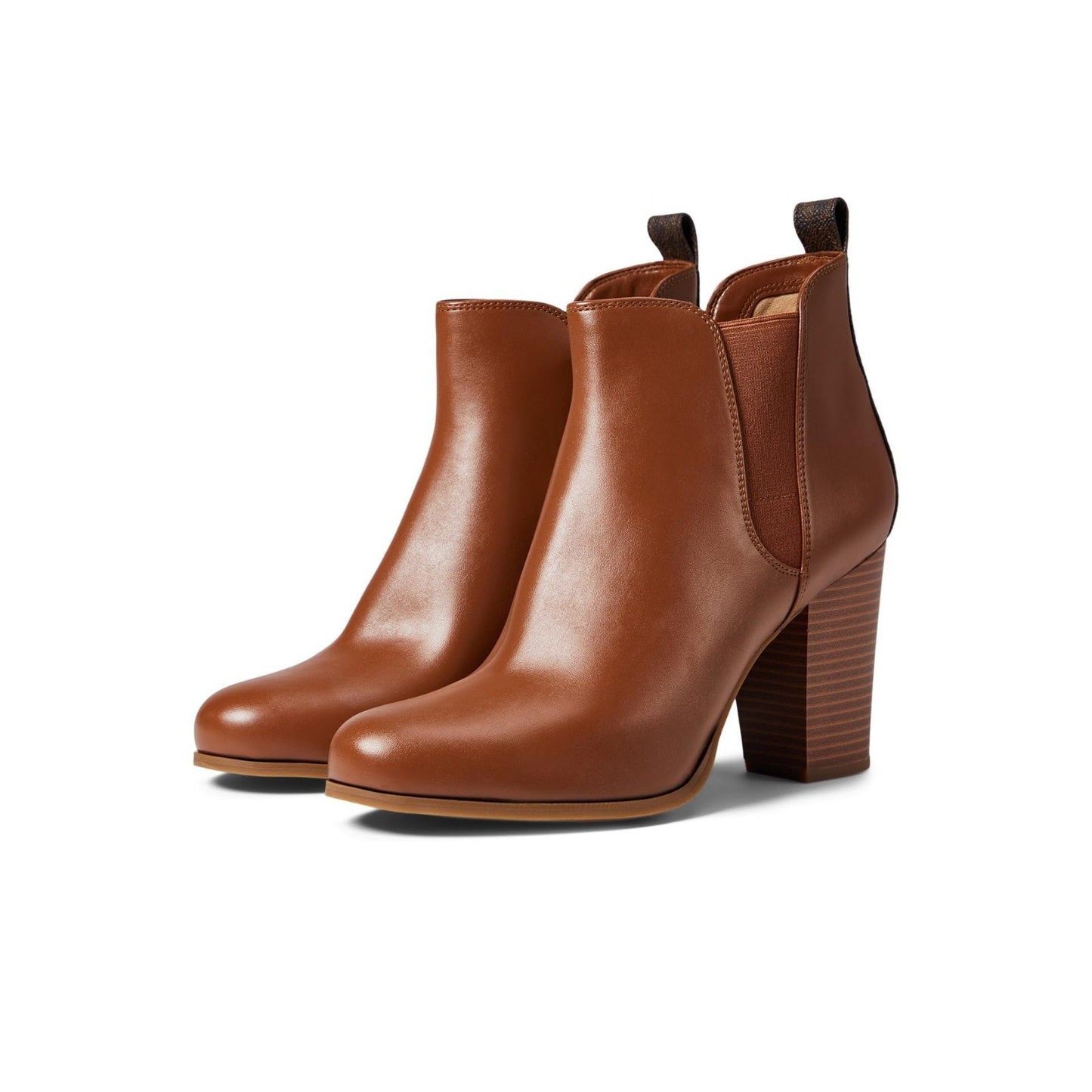 MICHAEL Michael Kors Evaline Pull On Dress Booties Brown Size 7 M