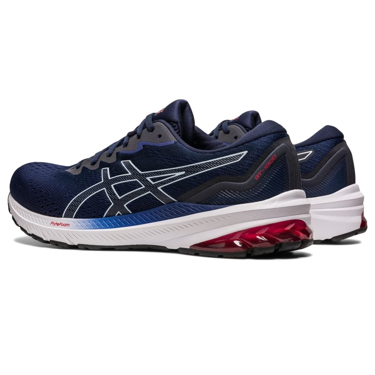 Asics GT-1000 11 Mens Running Shoes, Indigo Blue/Midnight Size 10 4E Extra Wide