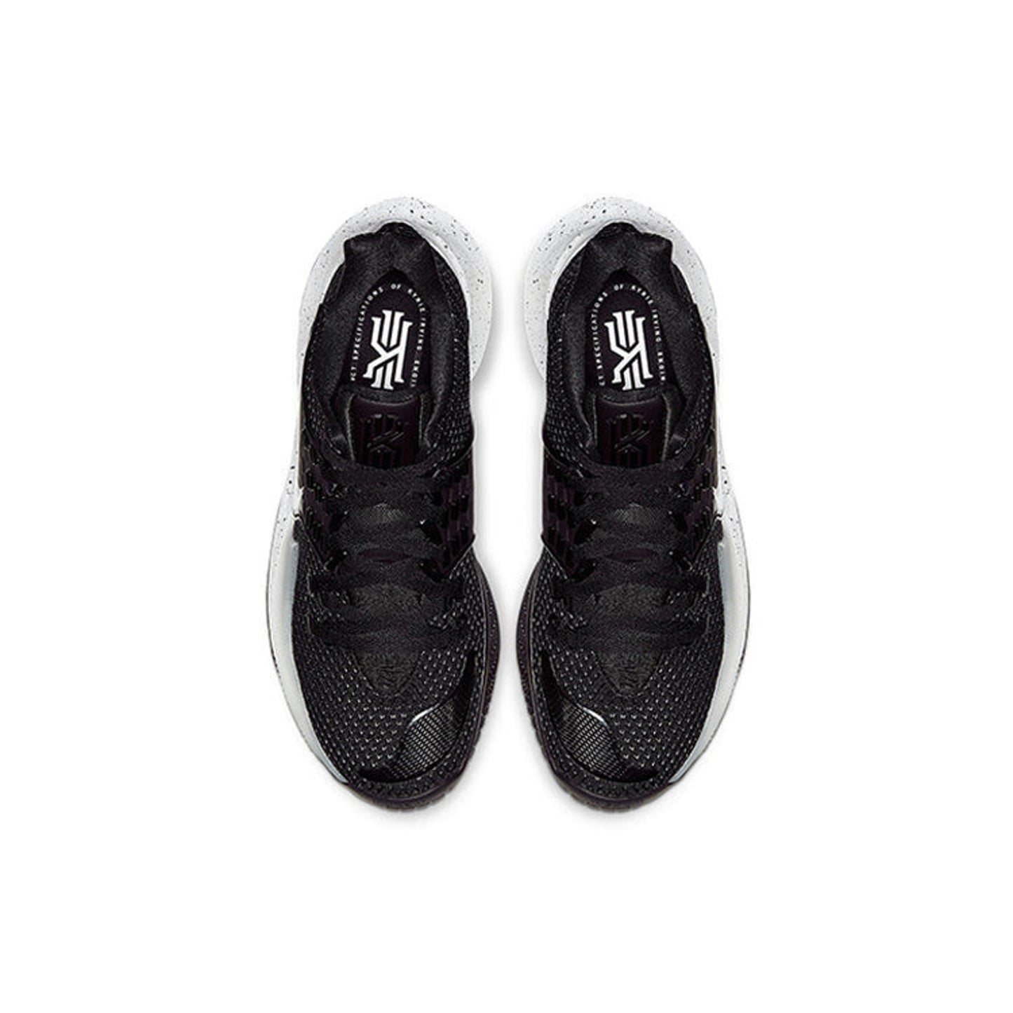 Nike Kyrie Low 2 Mens Basketball Shoes Black/White-White Size 9.5 M