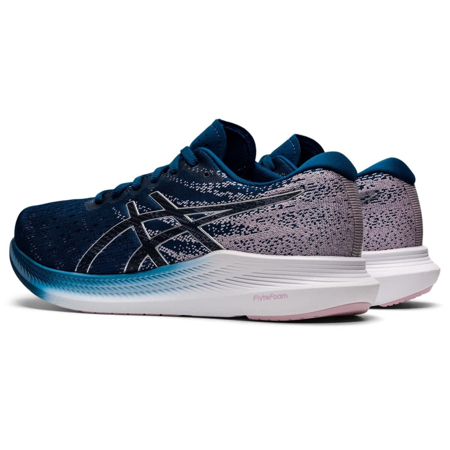 Asics EvoRide 3 Women’s Running Shoes Sneakers Mako Blue Pure Silver 9.5
