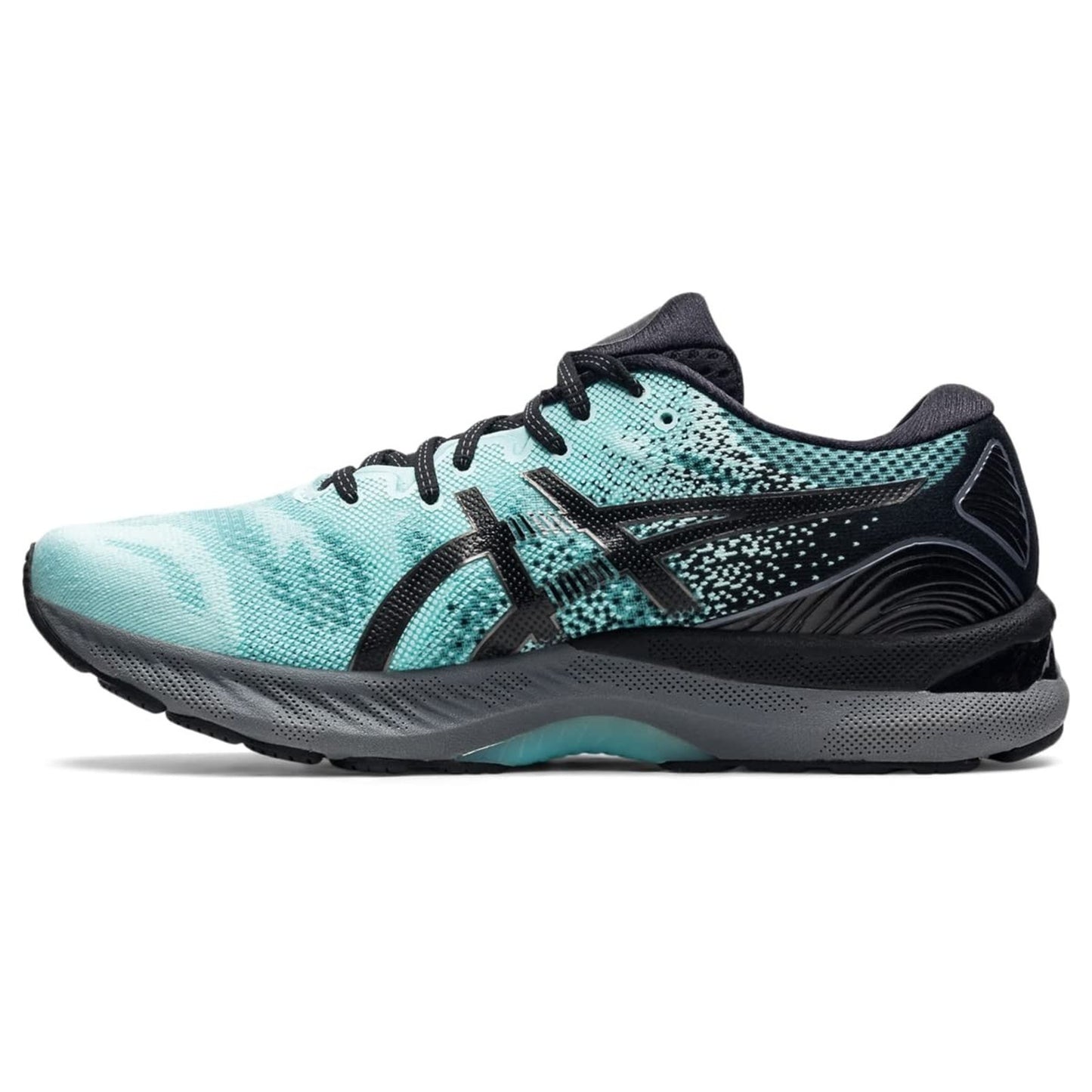 Asics Gel Nimbus 23 Mens Running Shoes Clear Blue/Gunmetal Size 13.5 M