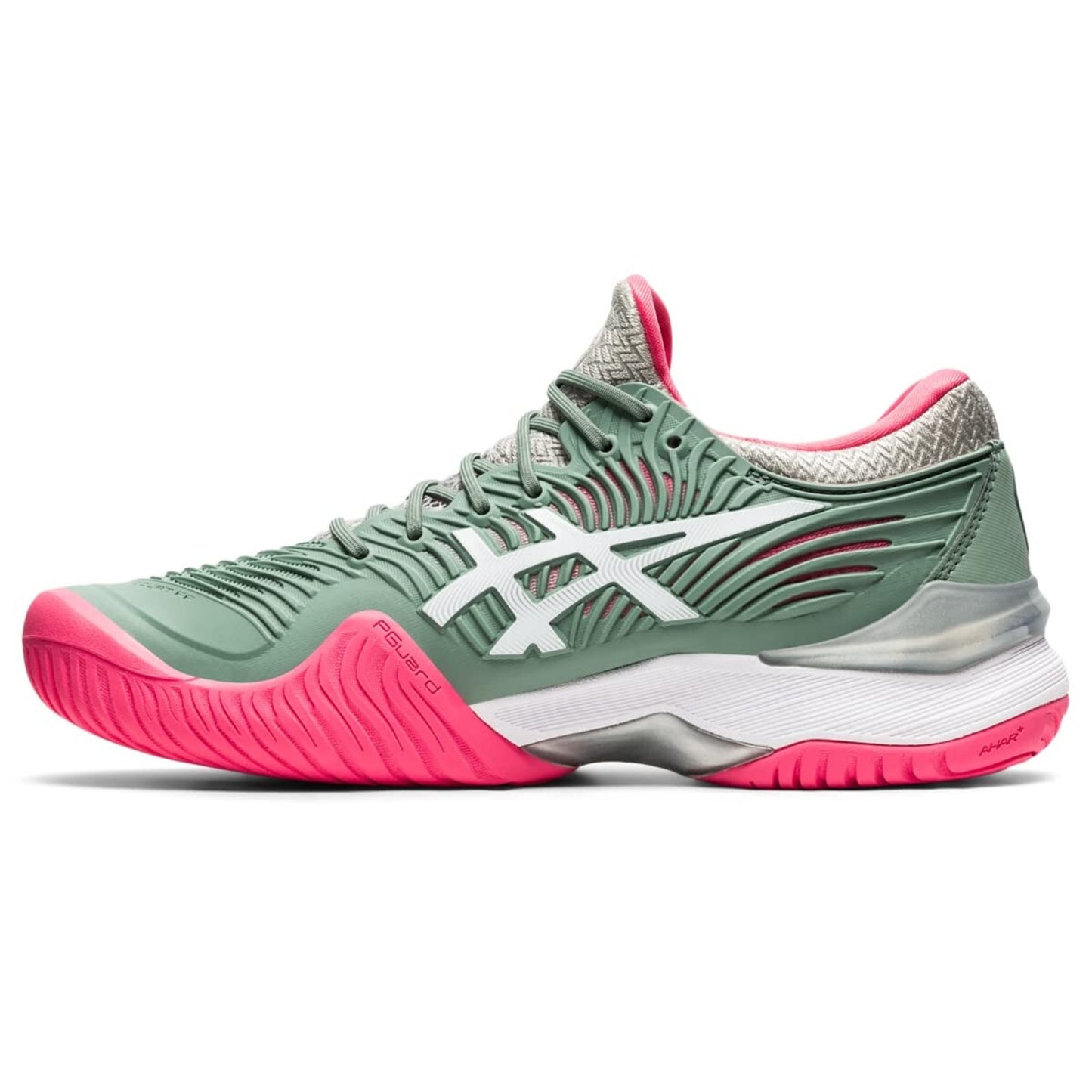 Asics Court FF 2 Women Shoes Comfort shock absorption Slate Grey/White 8.5 M