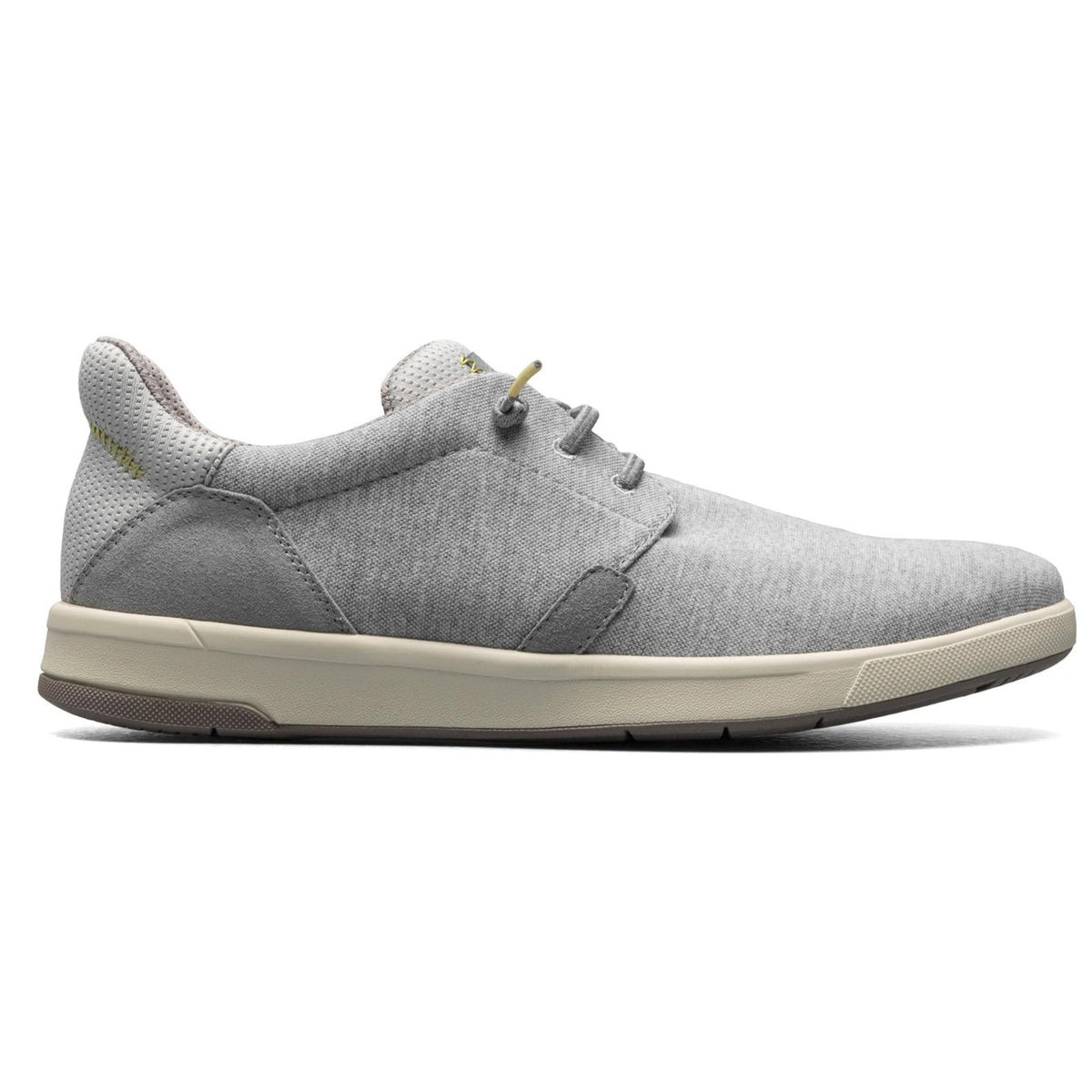 Florsheim Crossover Canvas Elastic Lace Slip-On Sneaker Light Gray Canvas 11.5 M