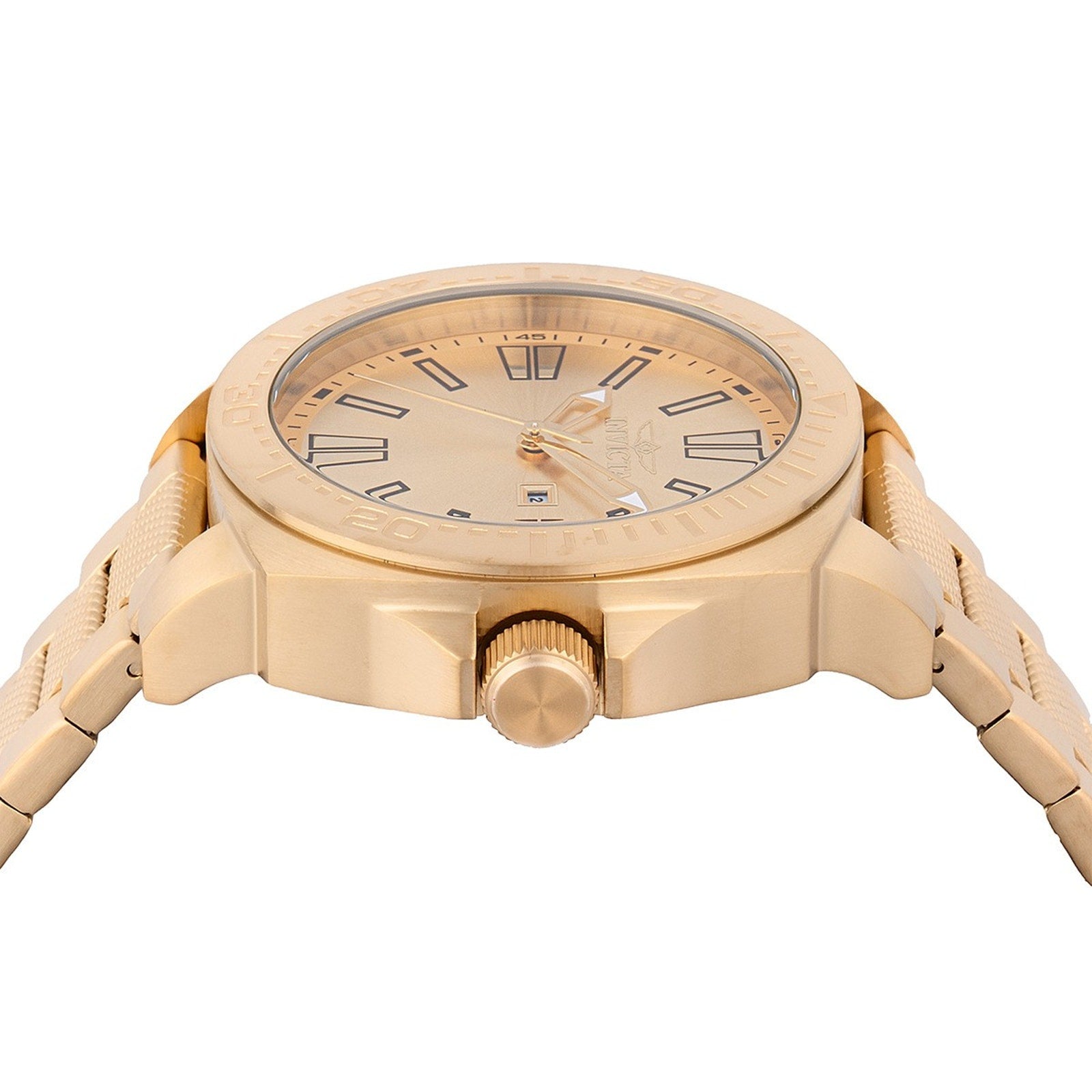 Invicta Speedway Quartz Gold Dial Men's Watch 46 mm Invicta
