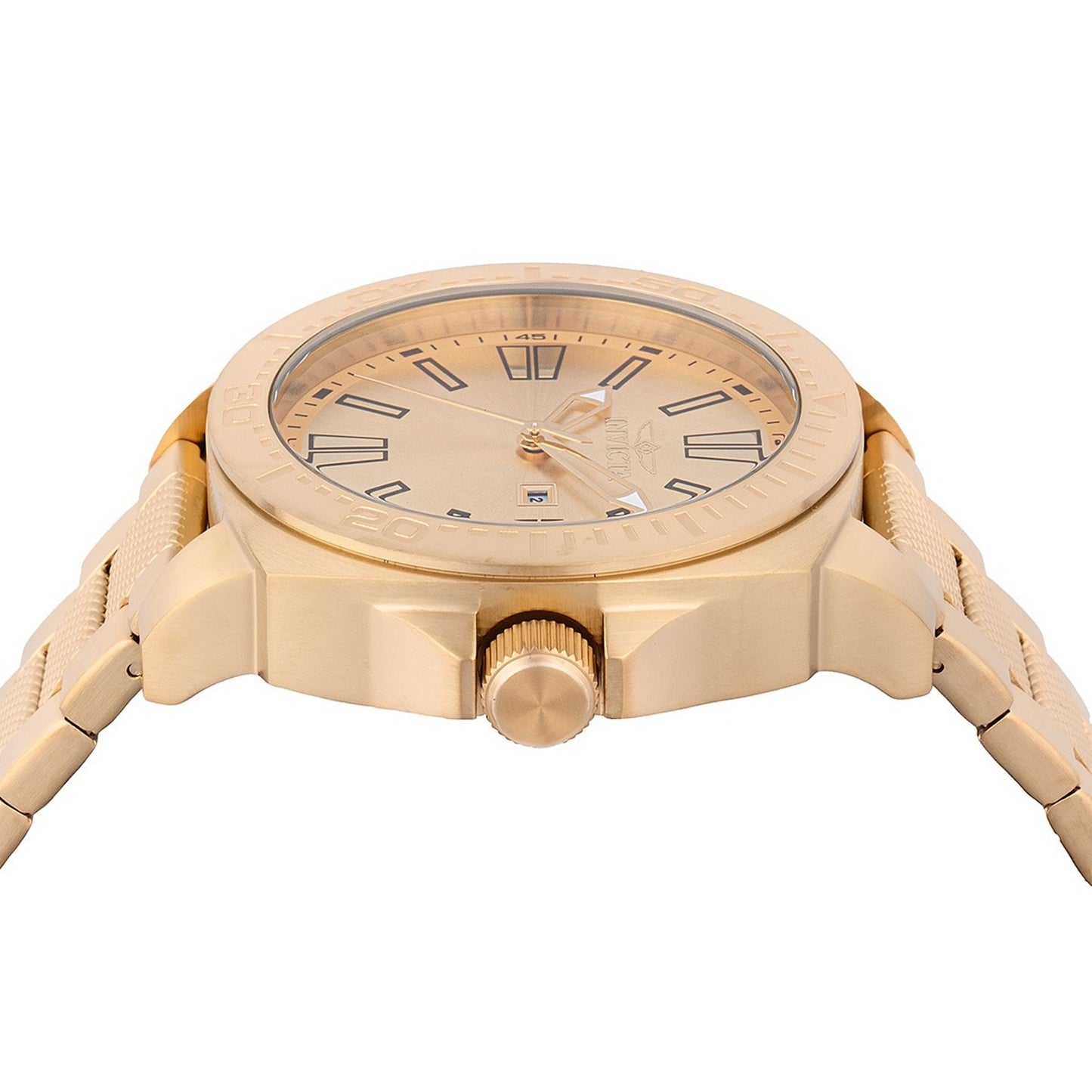 Invicta Speedway Quartz Gold Dial Men's Watch 46 mm