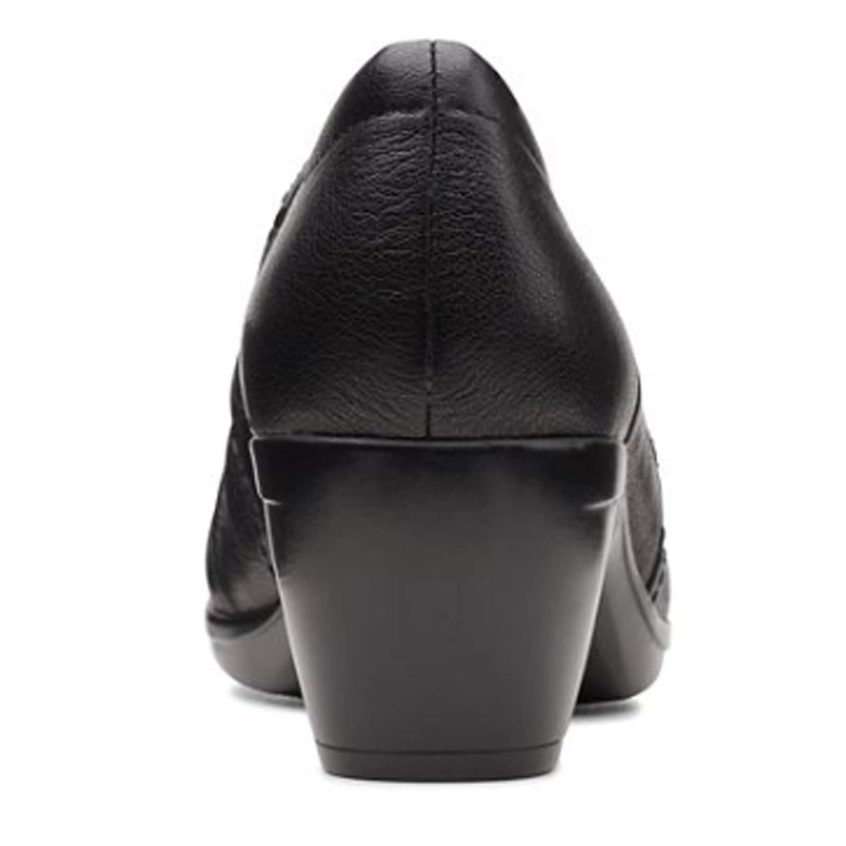 Clarks Emily Cove Women's Pump Black Leather Size 9