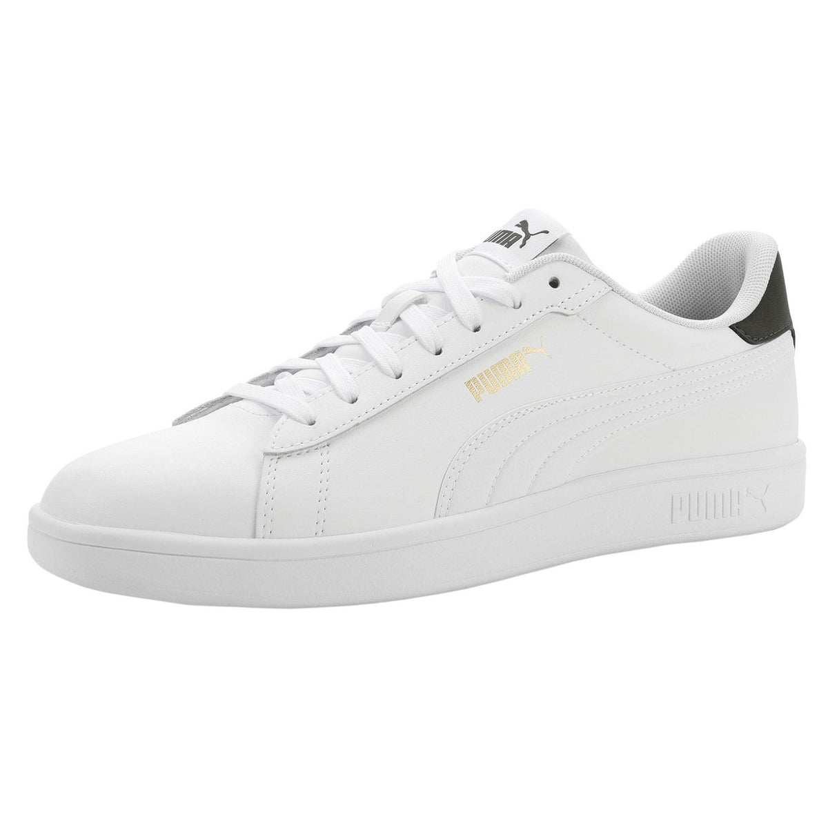 Puma Ace Court White Leather Sneaker Running shoes Mens 8.5 New